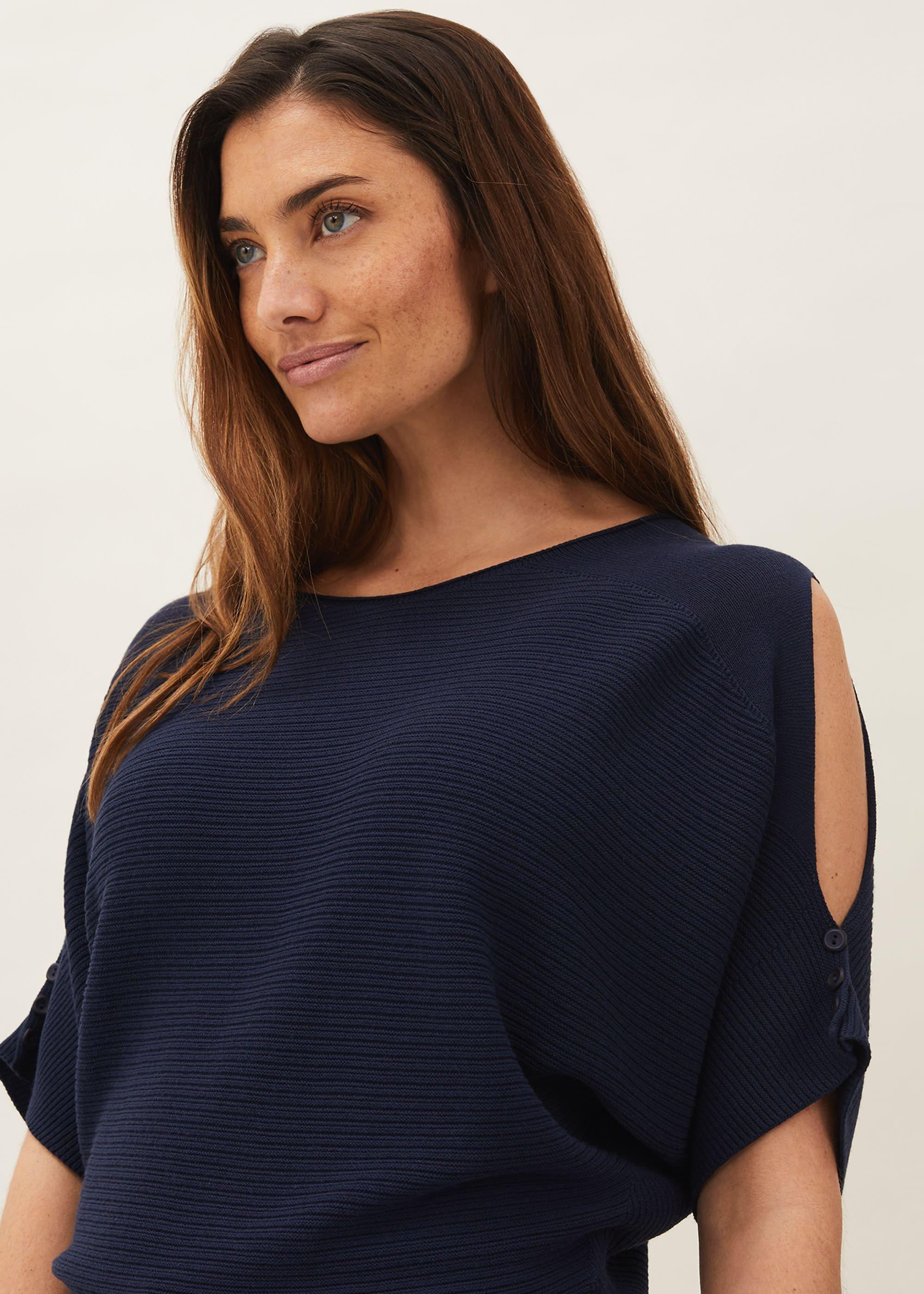 Alma Cold Shoulder Jumper