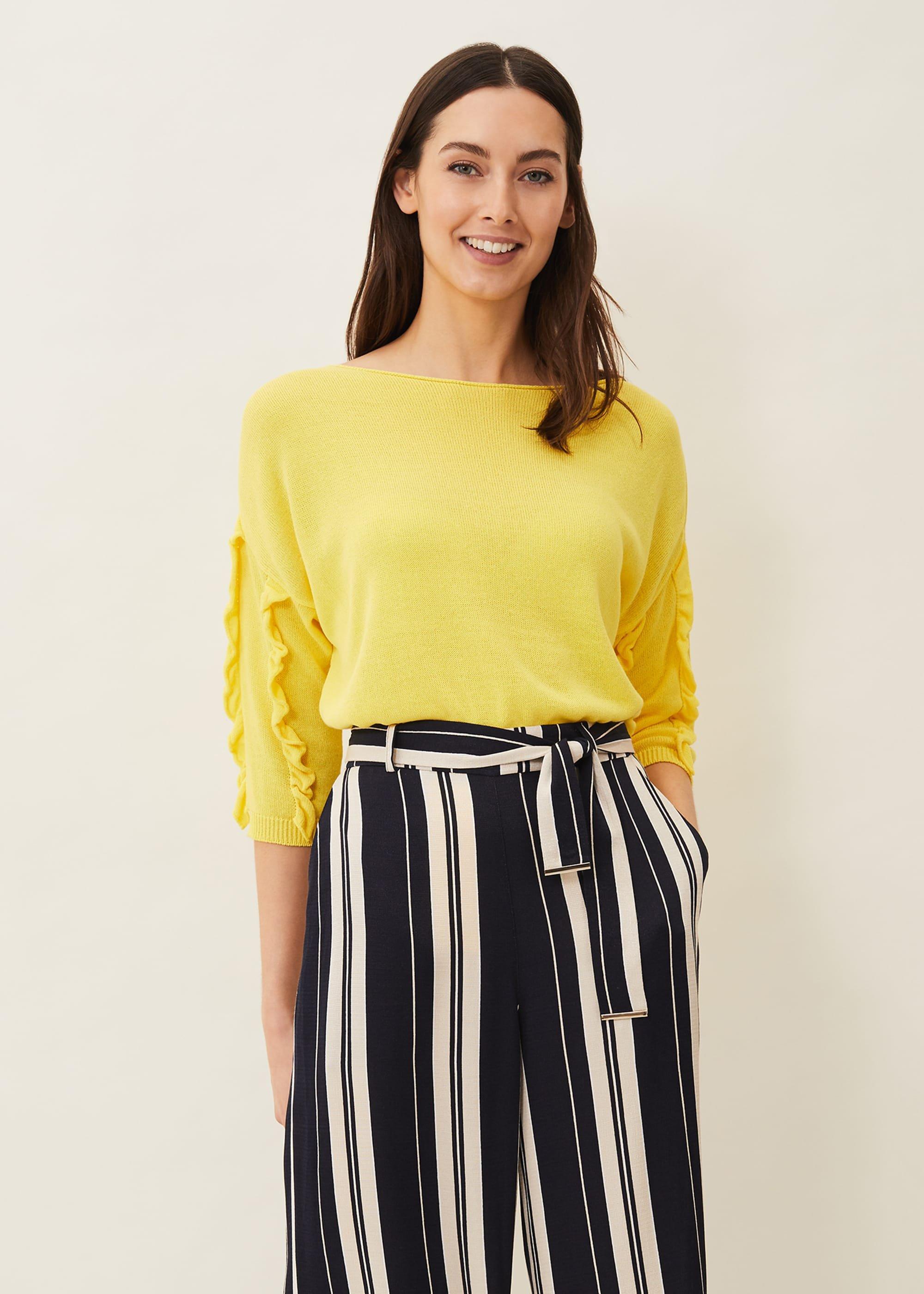 Helina Frill Sleeve Jumper