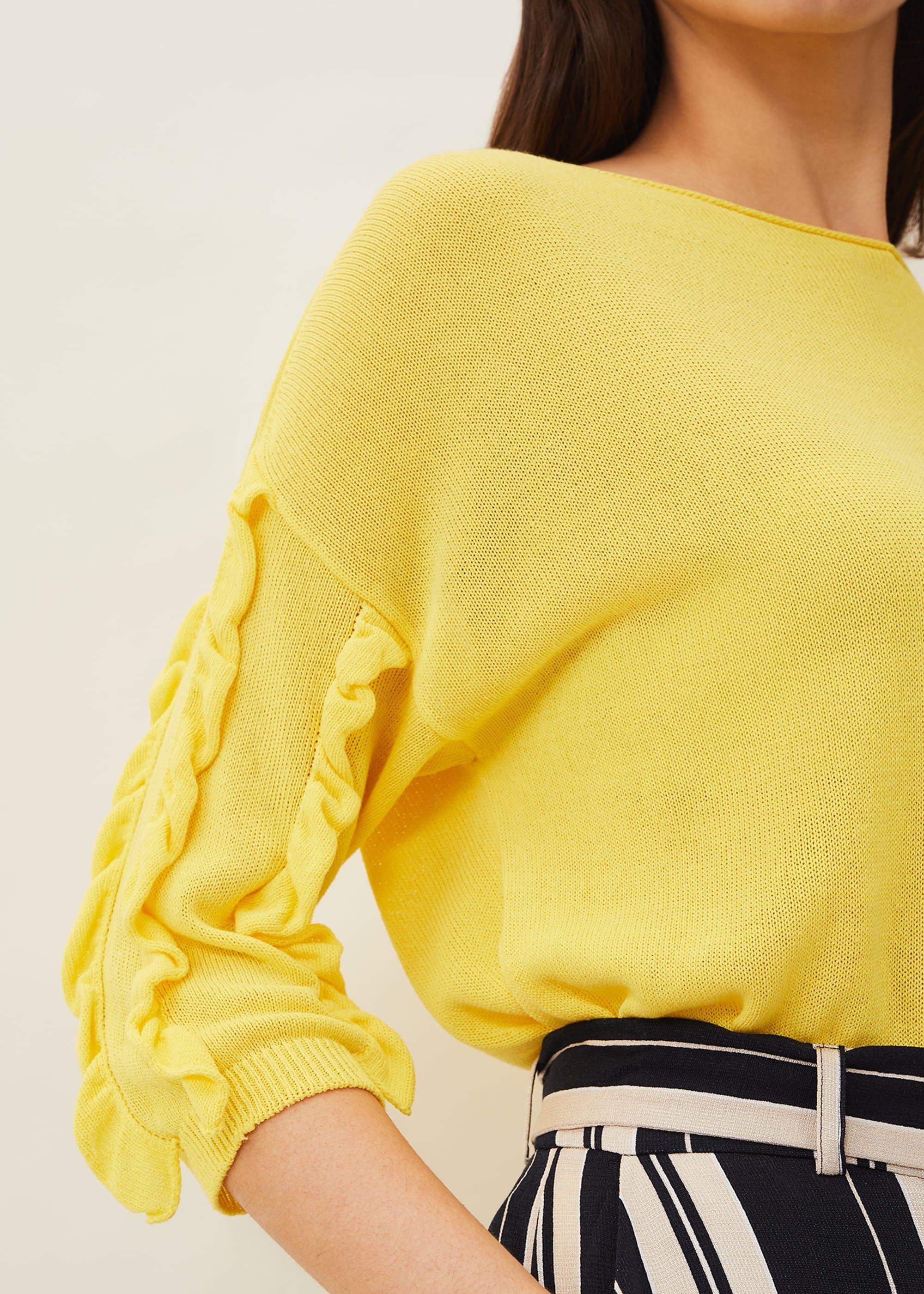 Helina Frill Sleeve Jumper