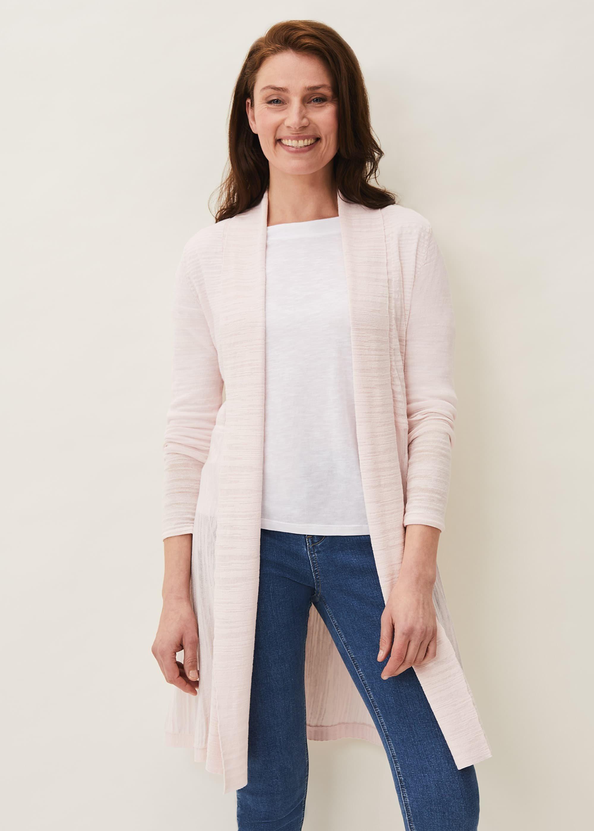 Lili Sheer Longline Cardigan