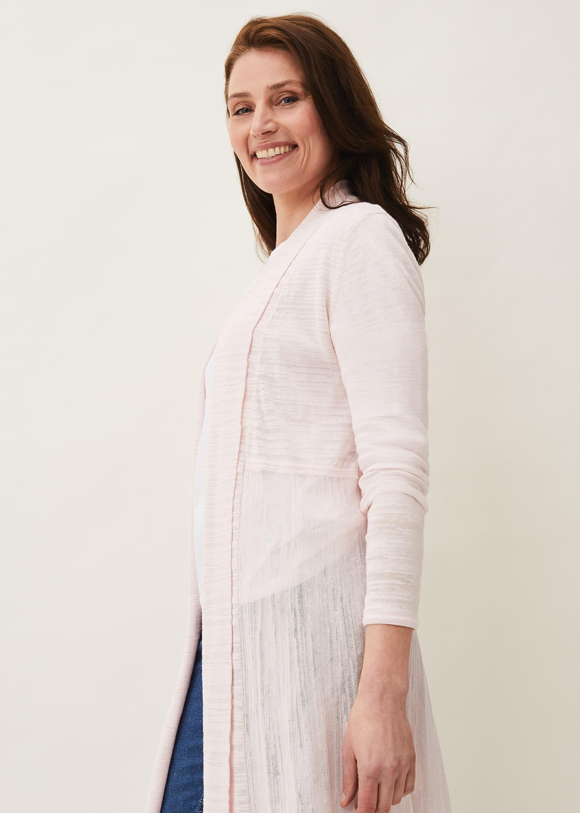 Lili Sheer Longline Cardigan