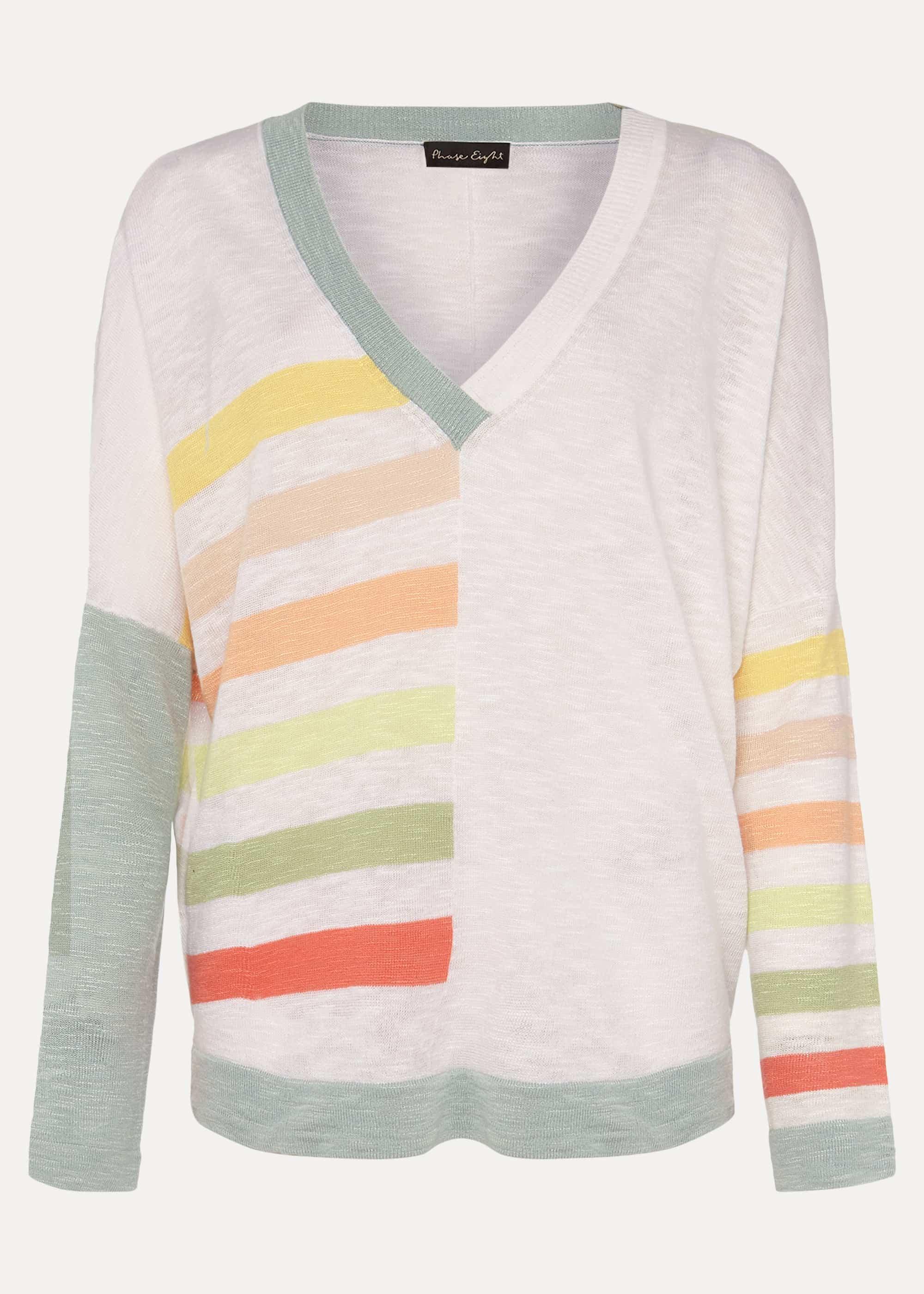 Shisui Stripe Linen Top