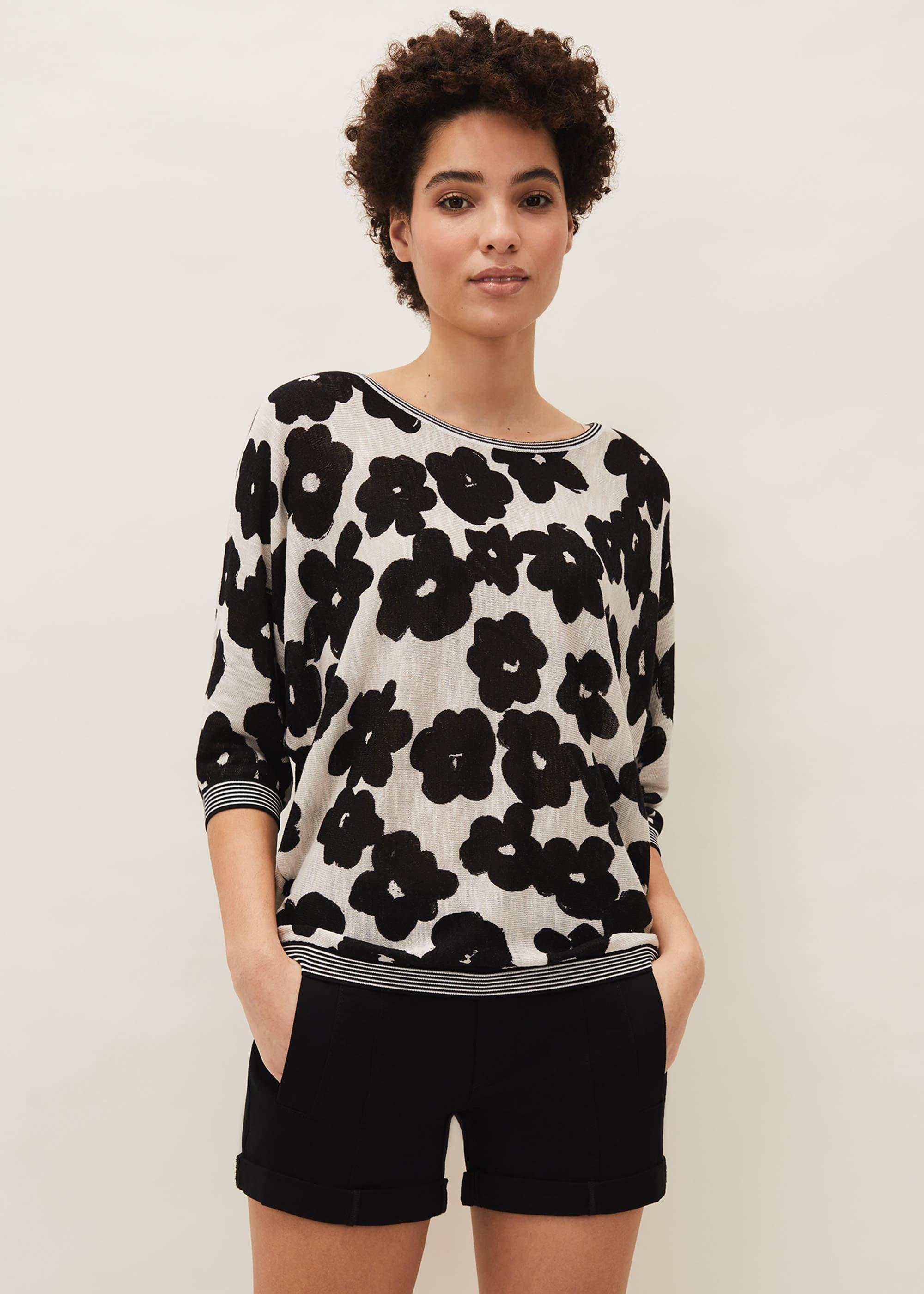 Alma Floral Knit Jumper