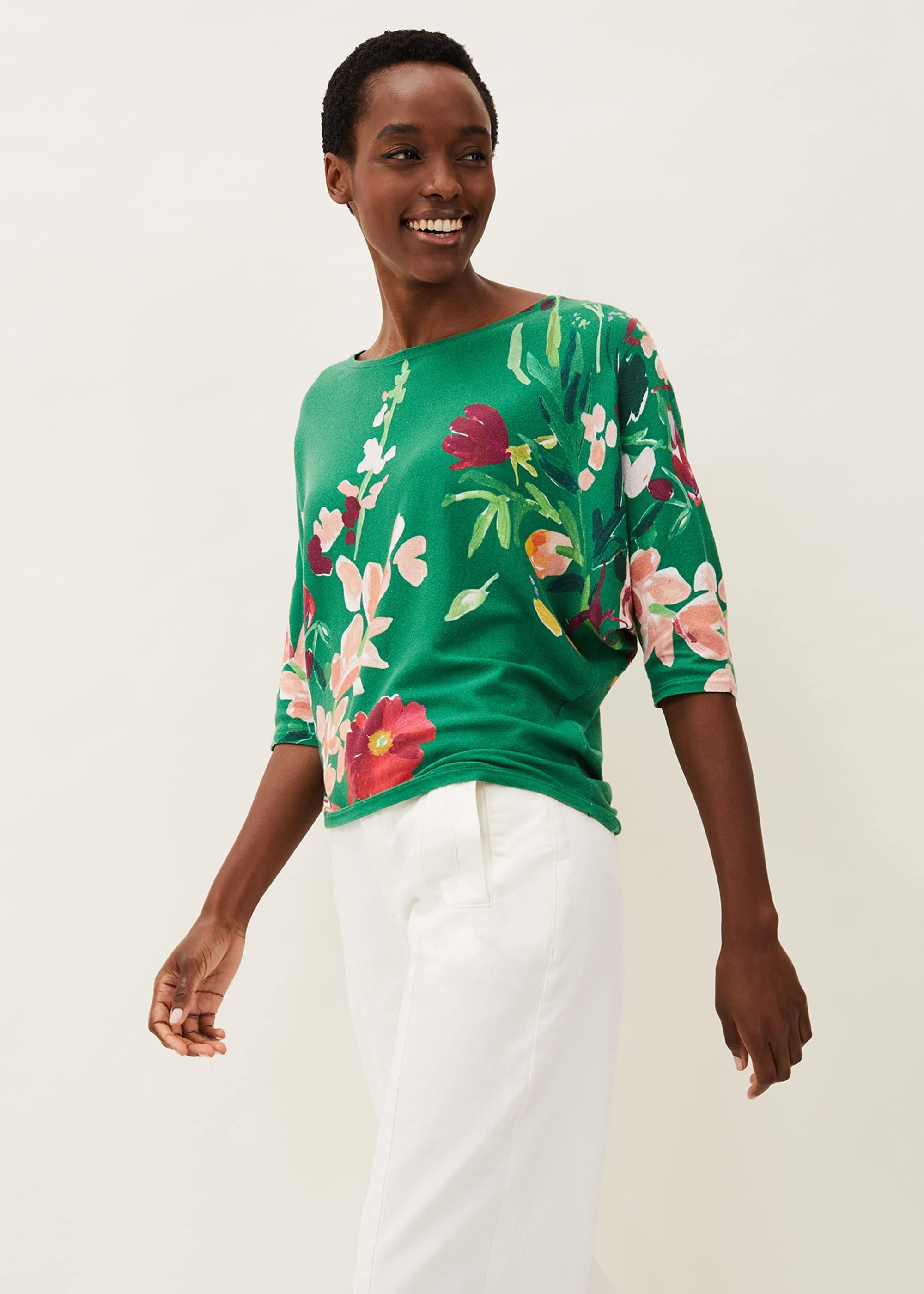 Josie Floral Knit Jumper