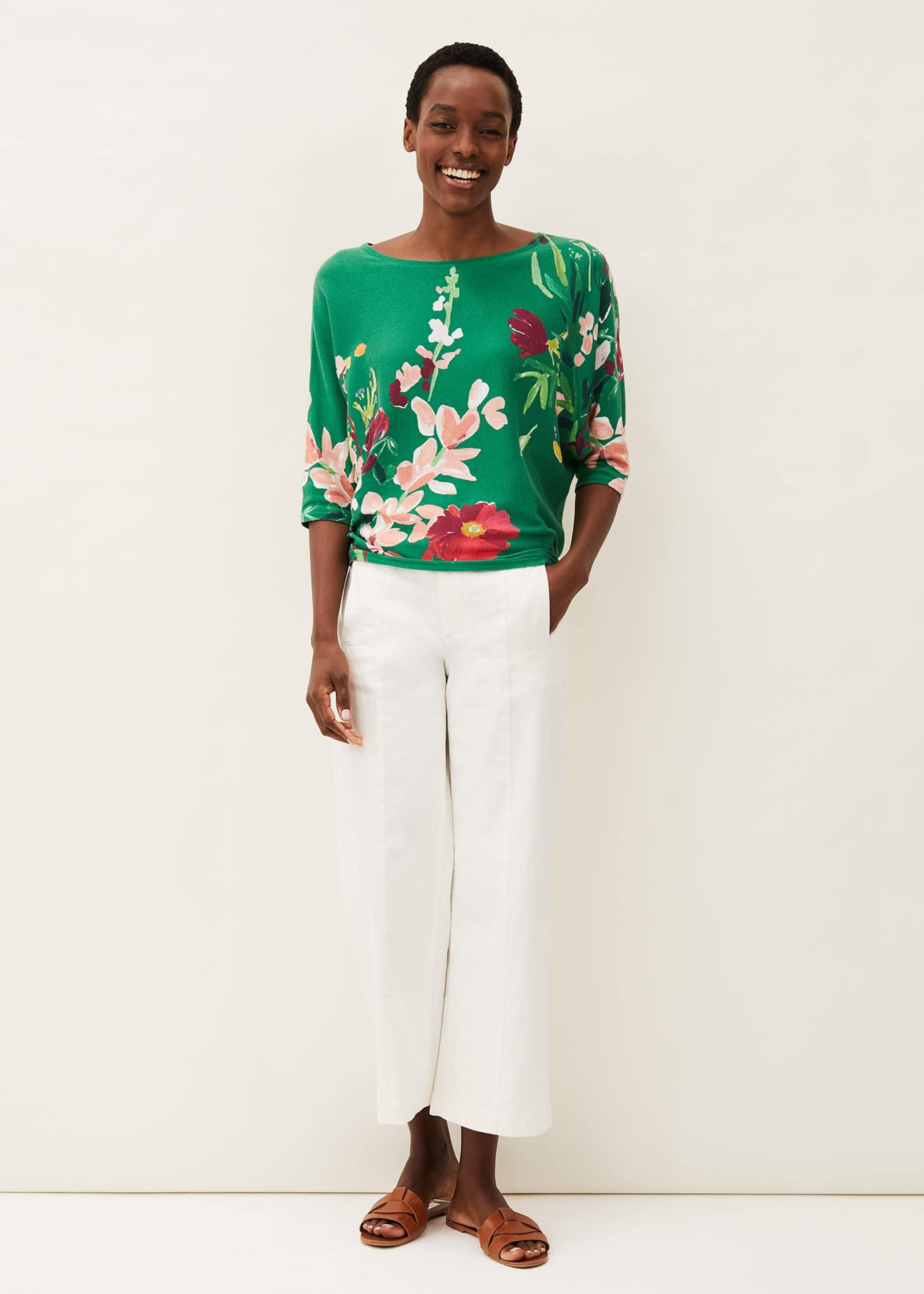 Josie Floral Knit Jumper