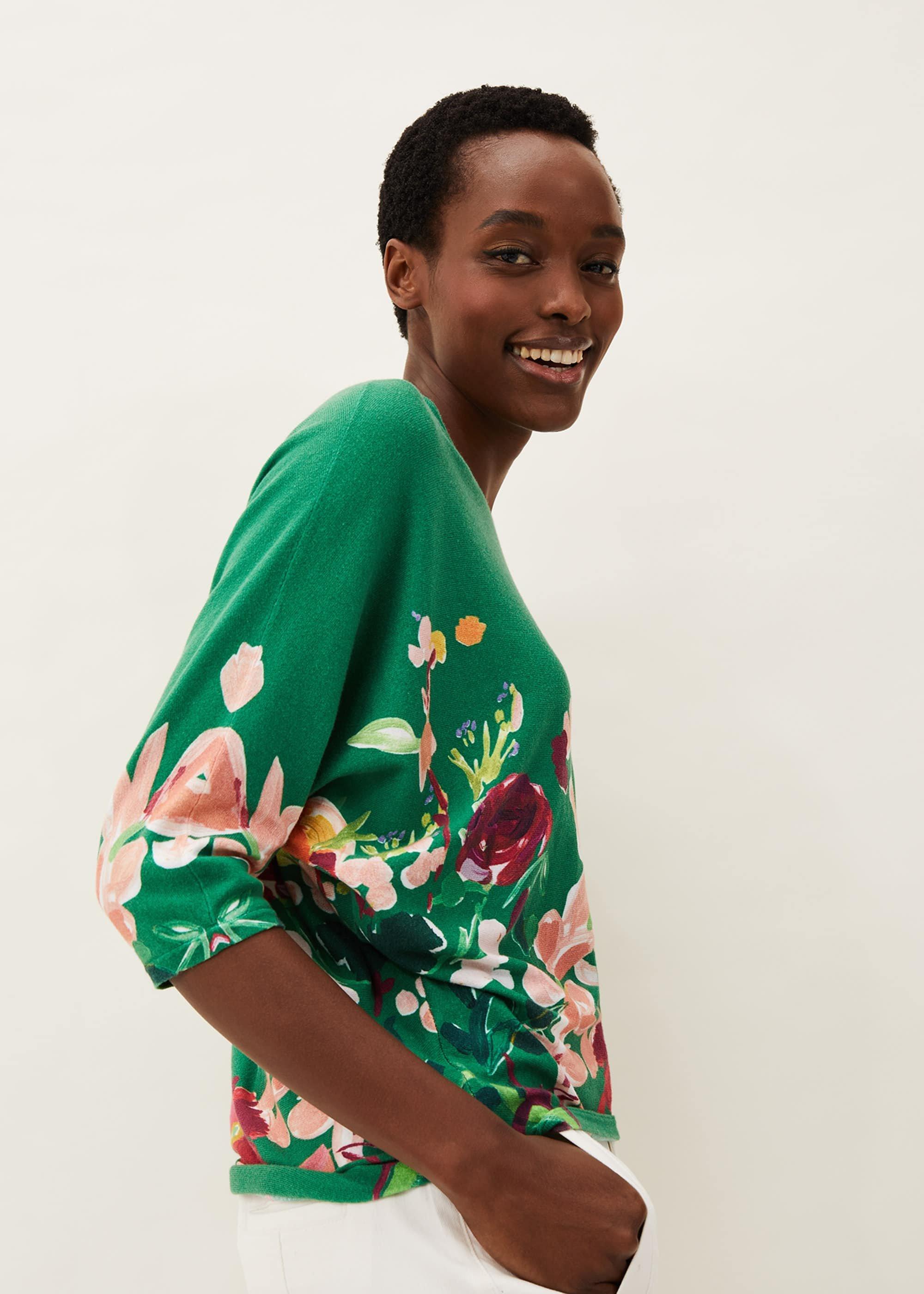 Josie Floral Knit Jumper