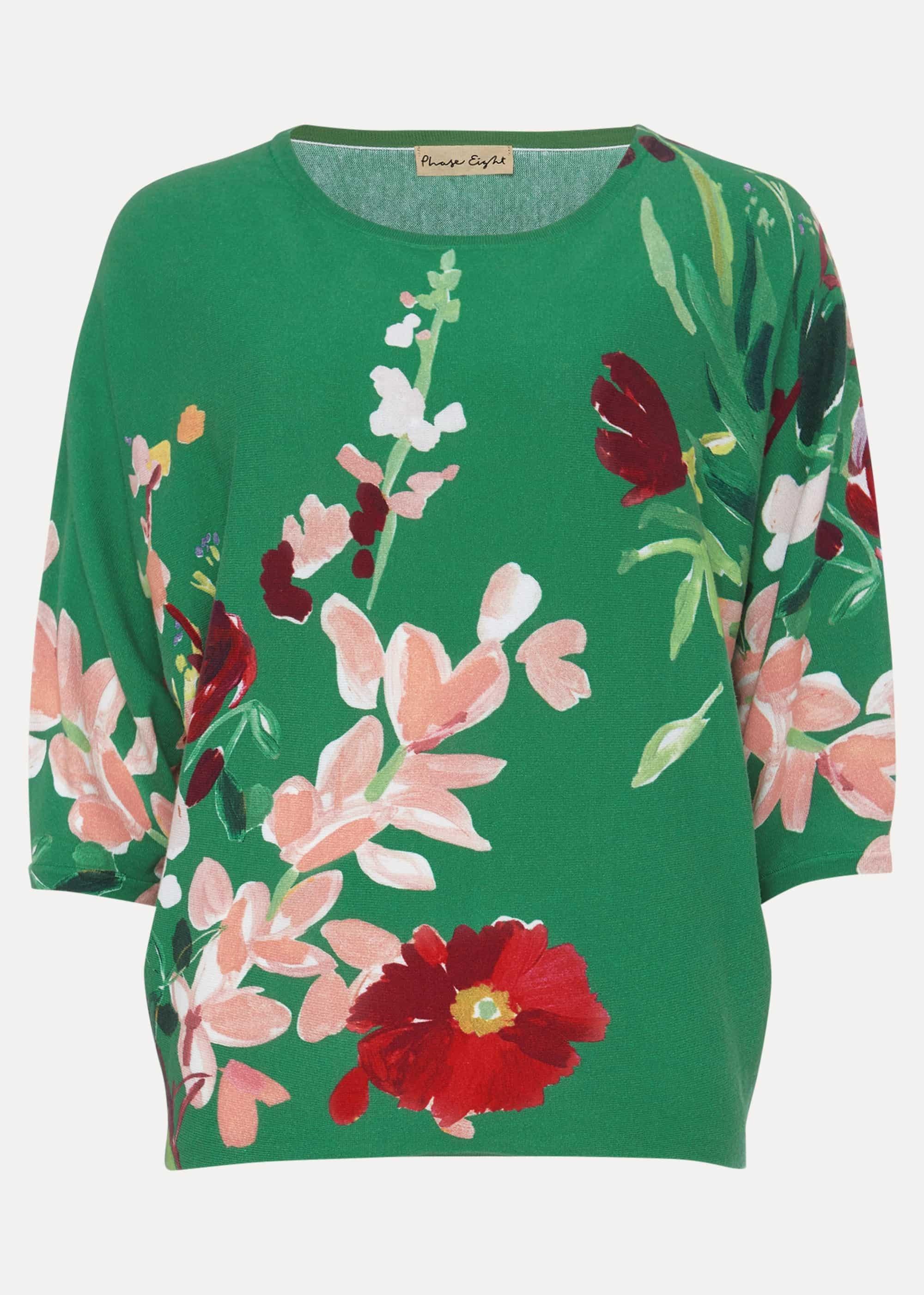 Josie Floral Knit Jumper