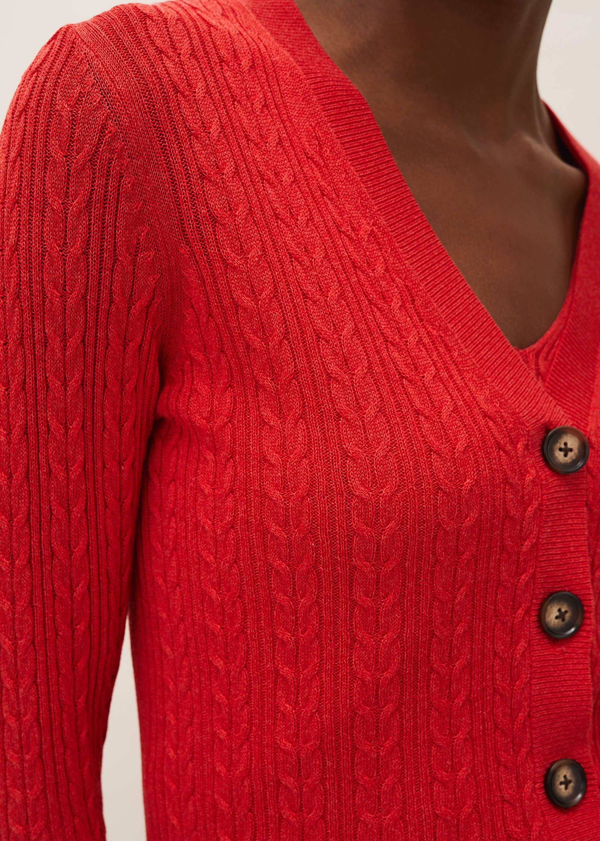 Jago Cable Knit Cardigan