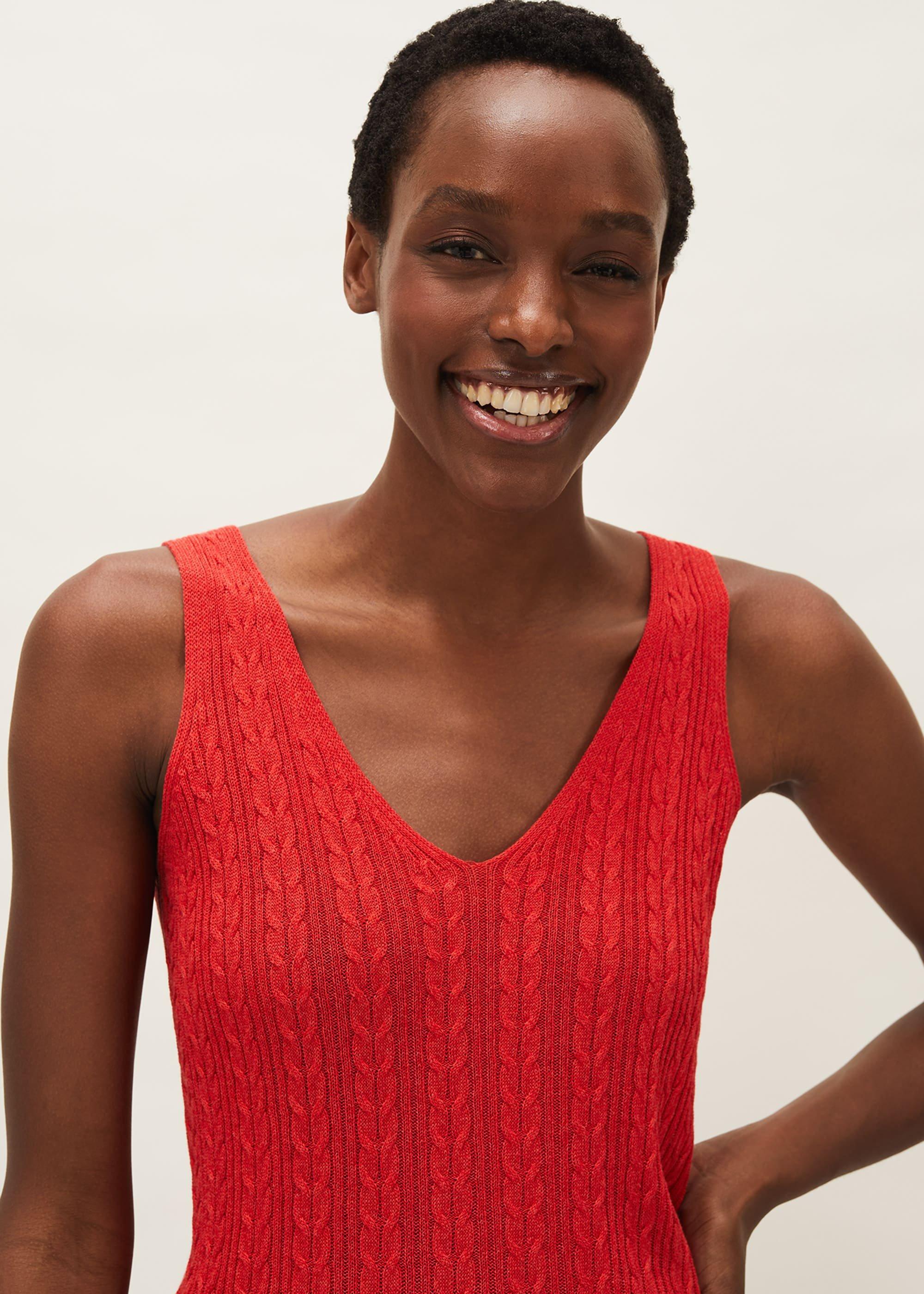 Jago Cable Knit Vest