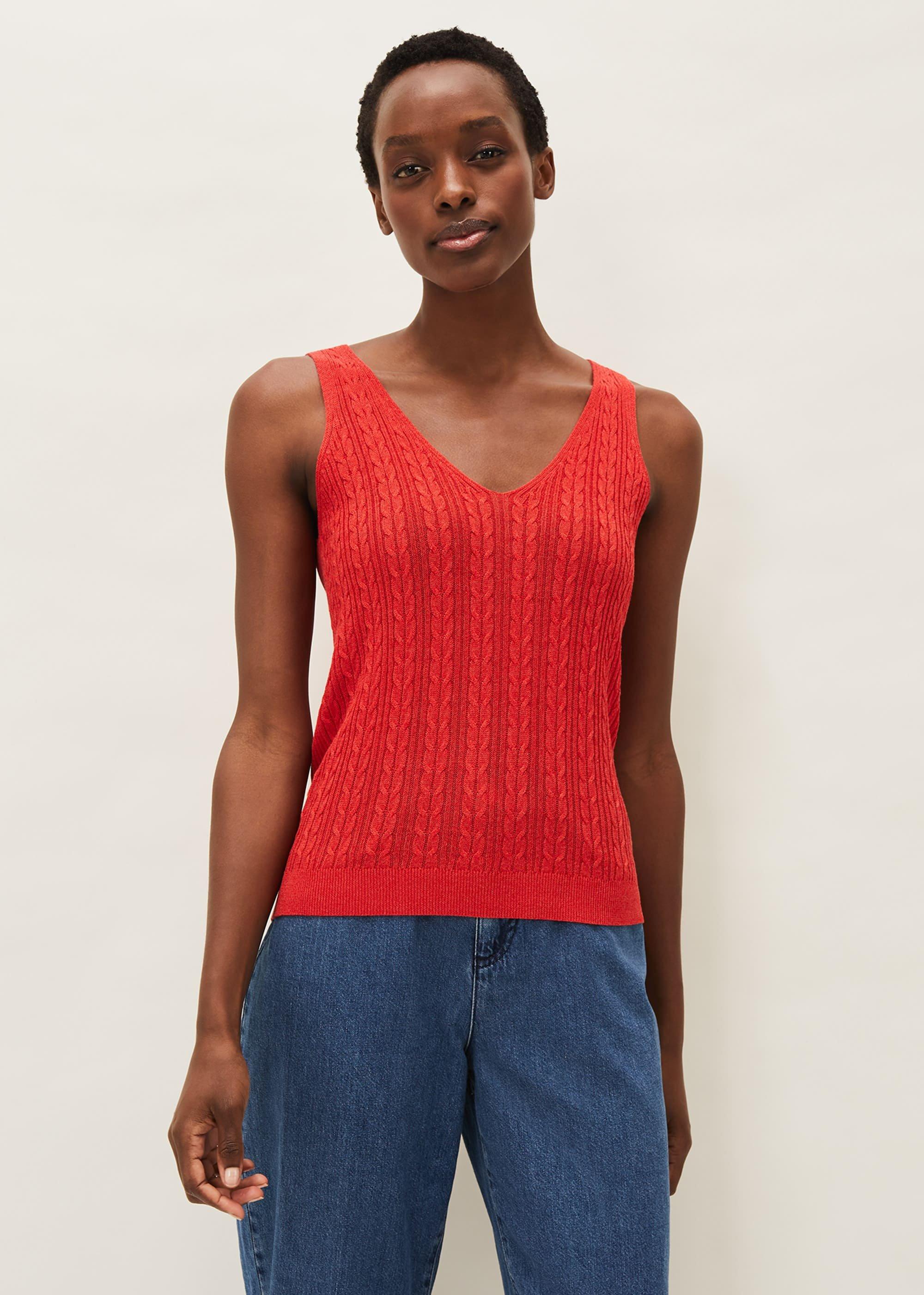 Jago Cable Knit Vest