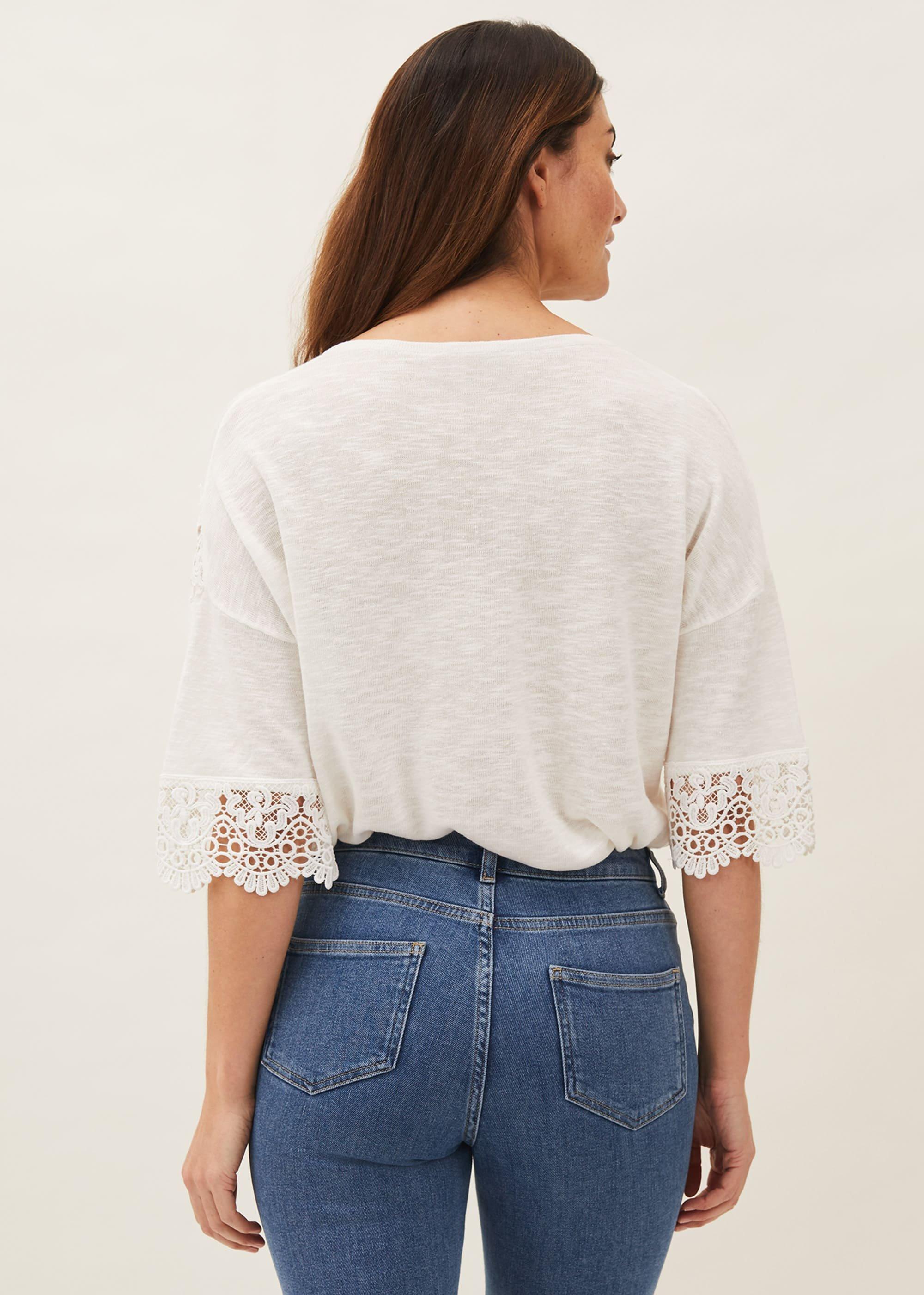 Emili Lace Insert Top