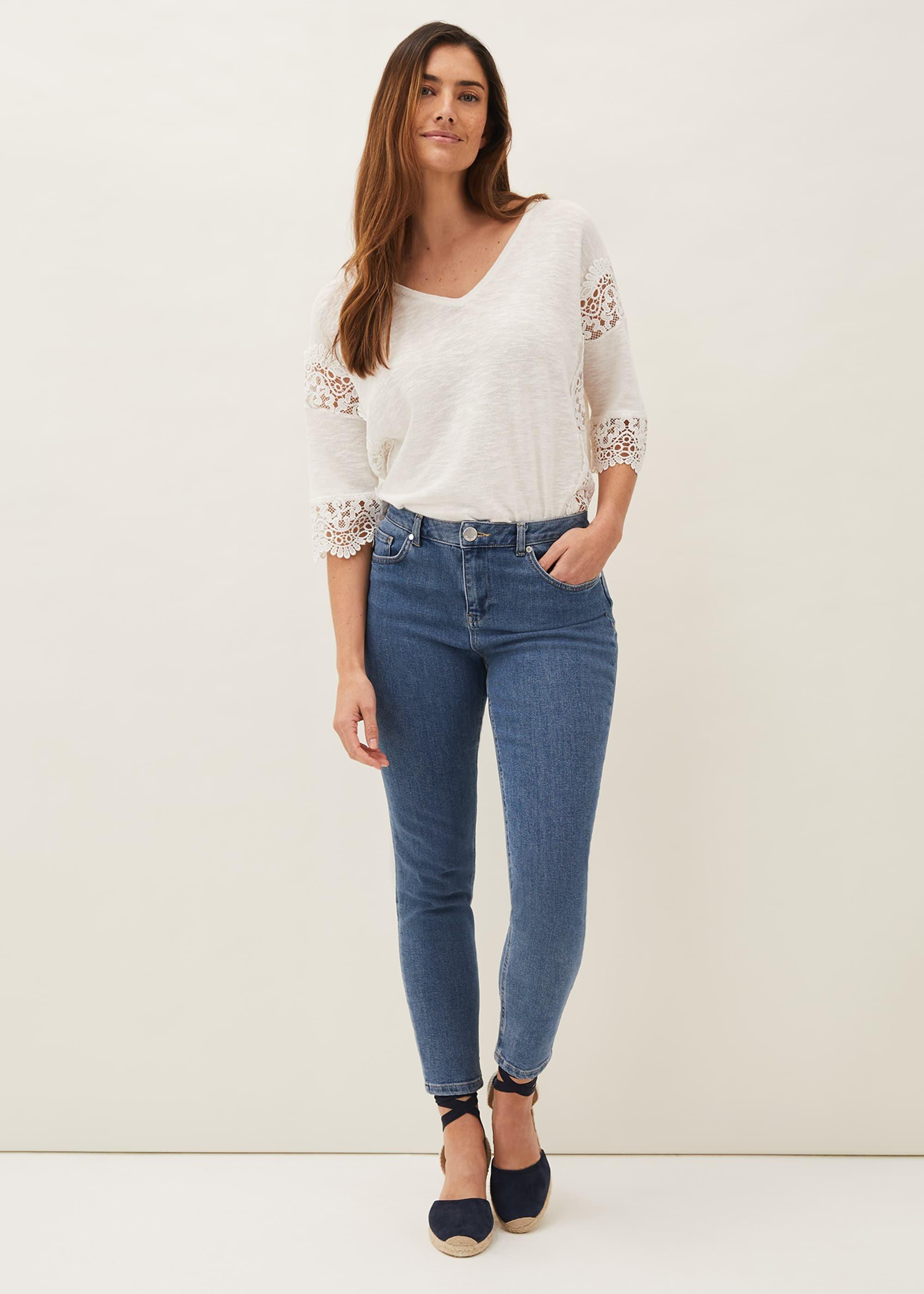 Emili Lace Insert Top
