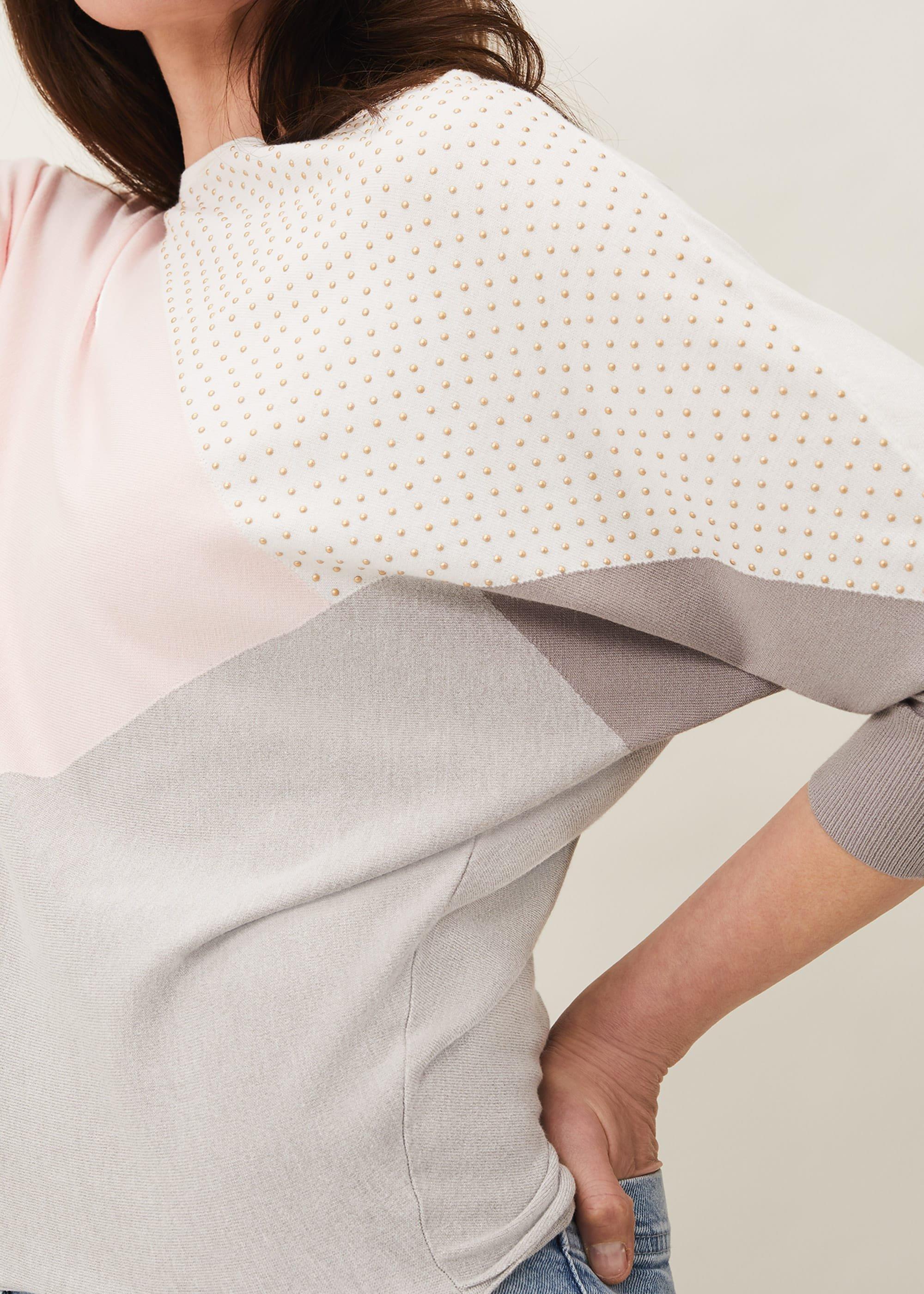 Claudette Colourblock Jumper