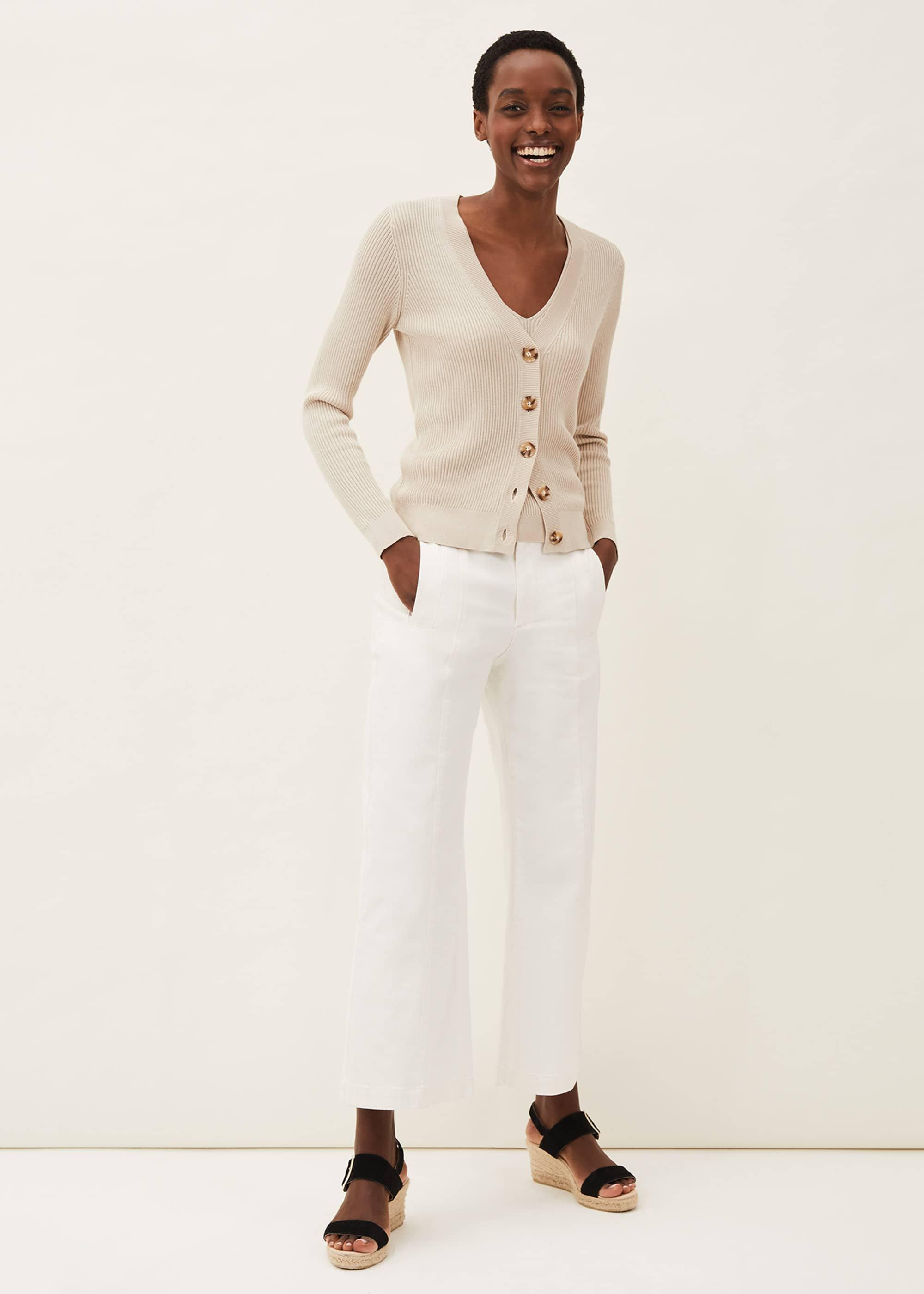 Caryl Ribbed Cardigan