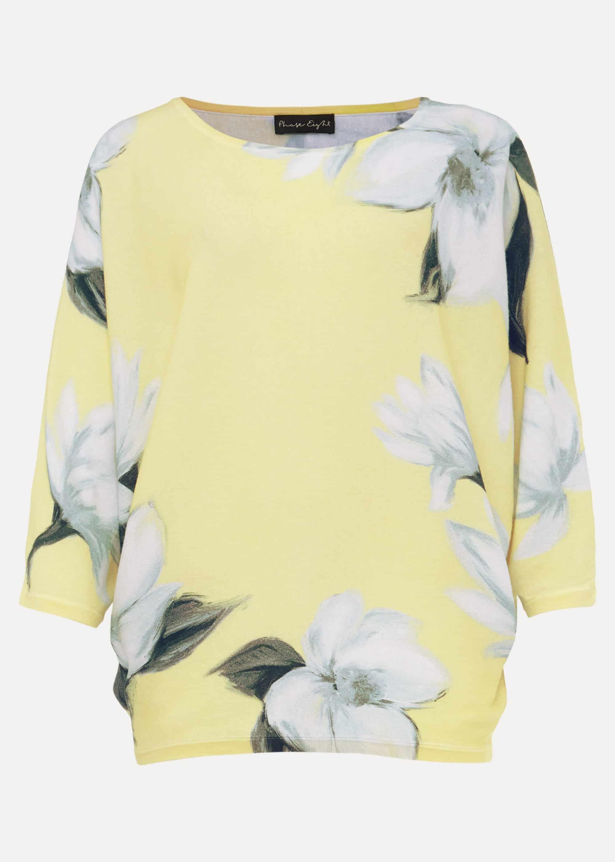 Fenia Floral Fine Knit Jumper