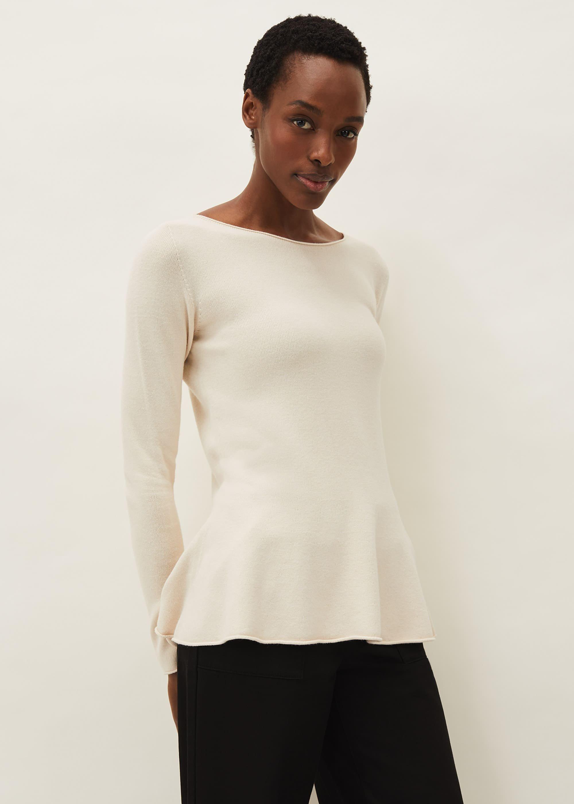 Pam Peplum Hem Jumper