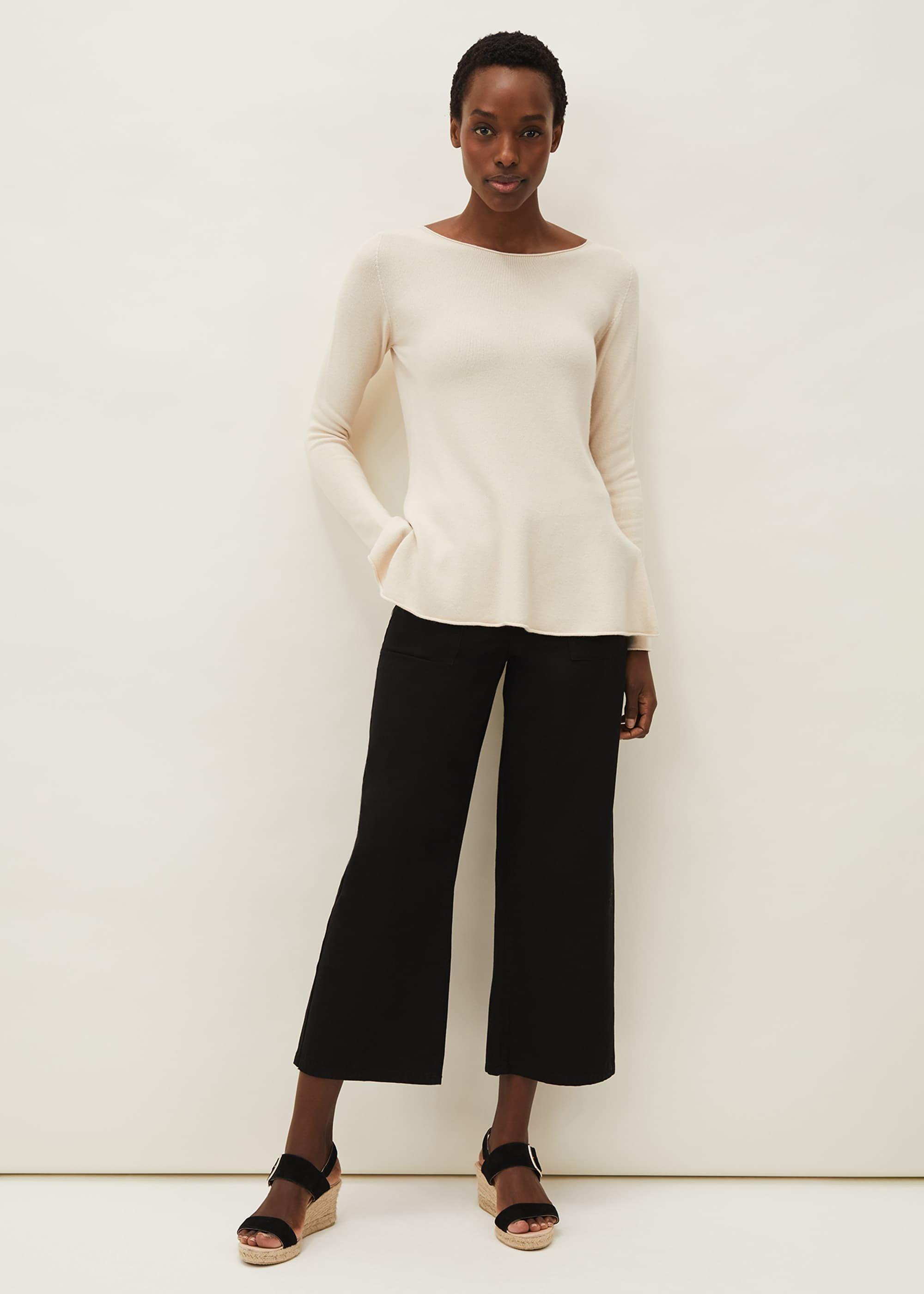 Pam Peplum Hem Jumper