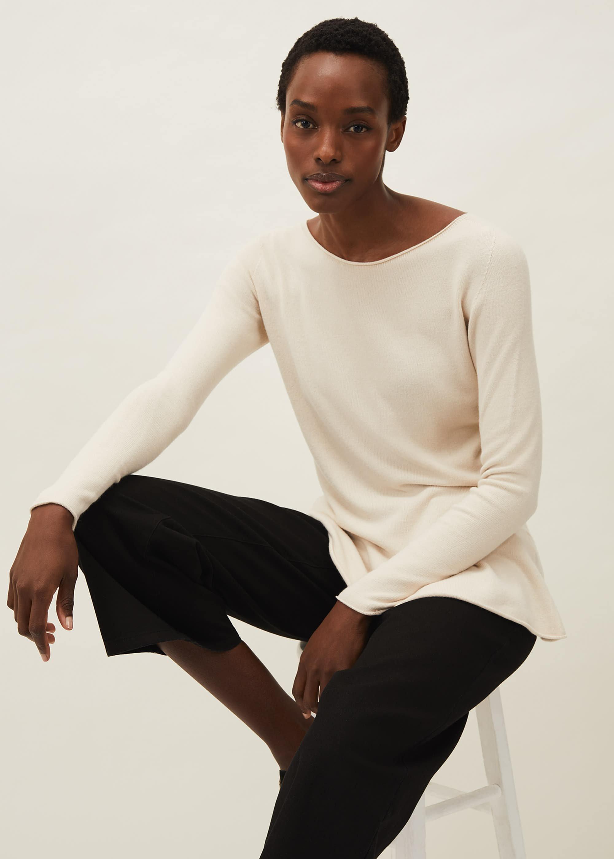 Pam Peplum Hem Jumper