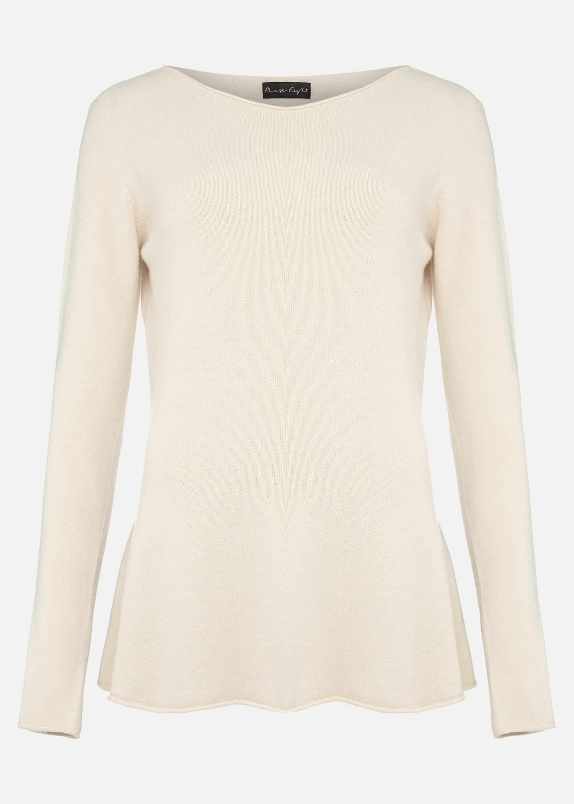 Pam Peplum Hem Jumper