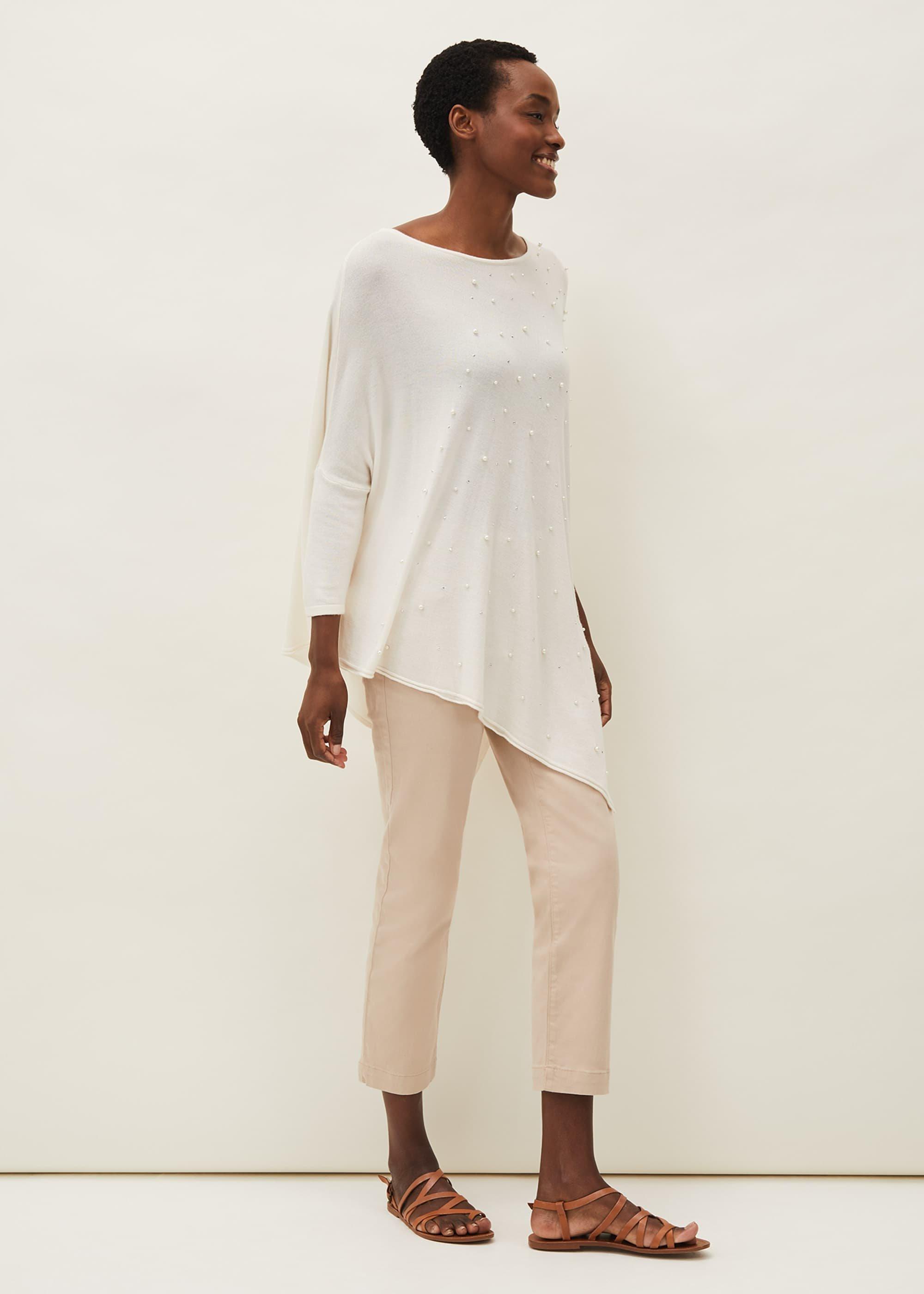 Patricia Embellished Asymmetric Jumper