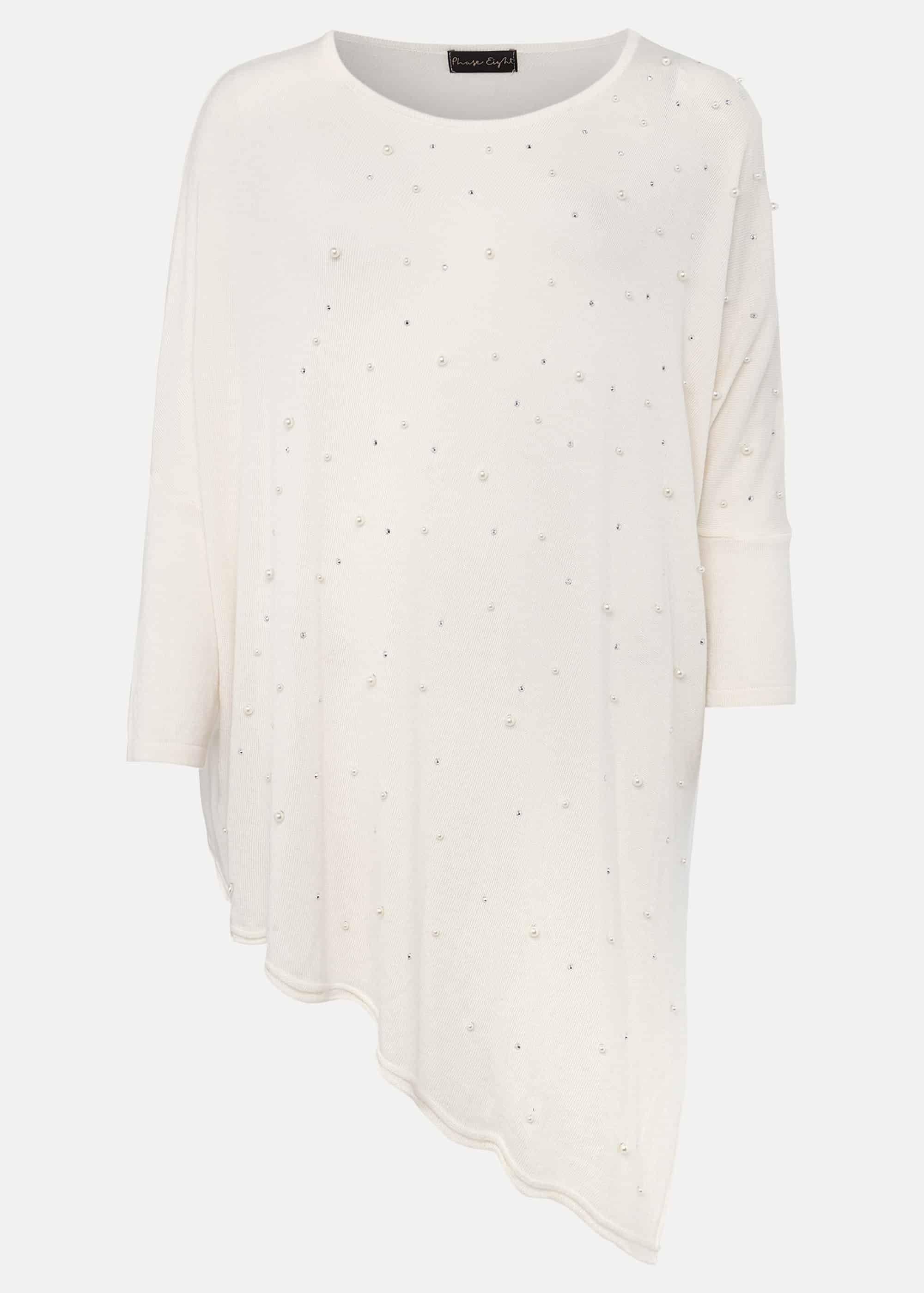 Patricia Embellished Asymmetric Jumper