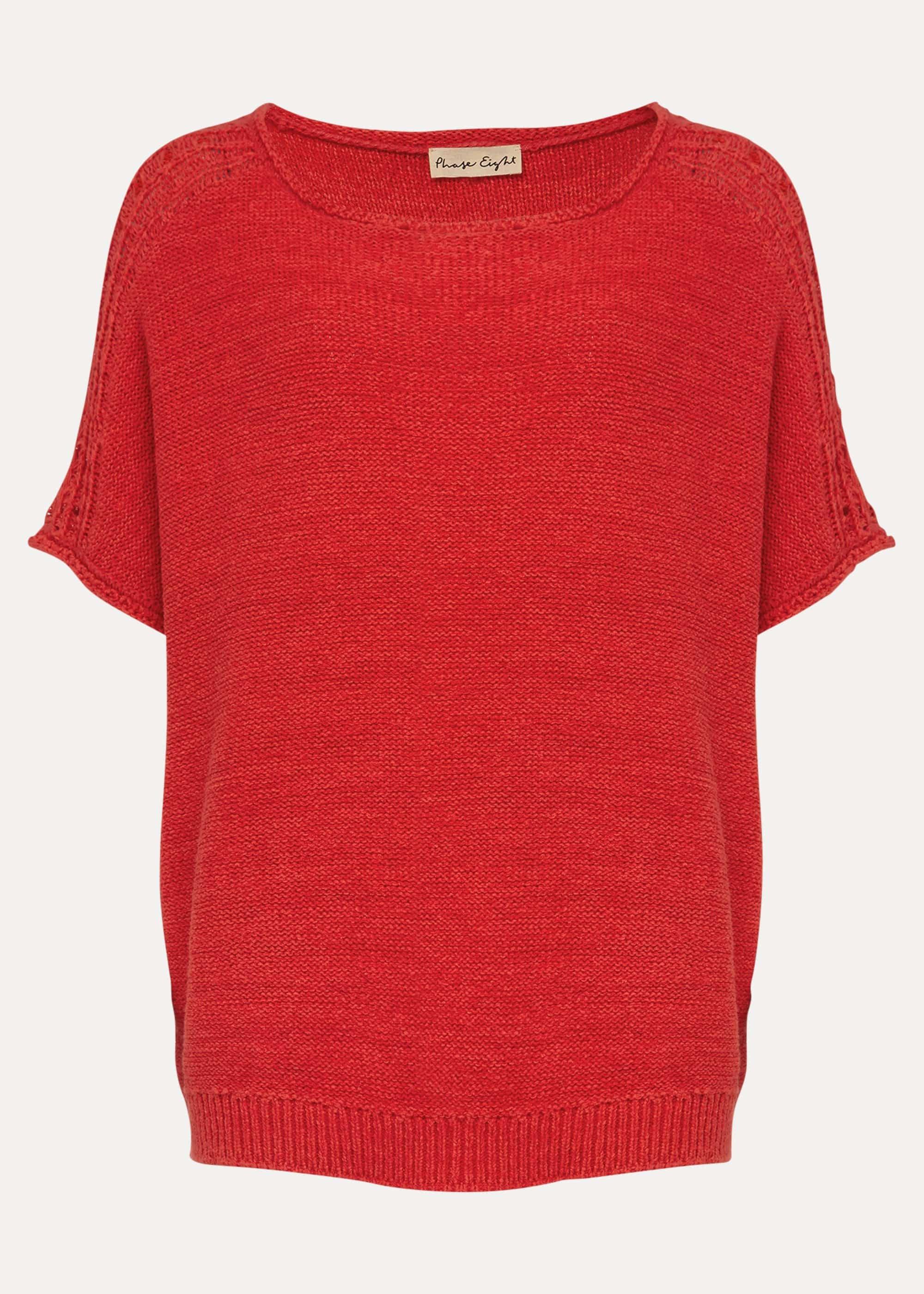 Tillie Tape Yarn Ladder Trim Jumper