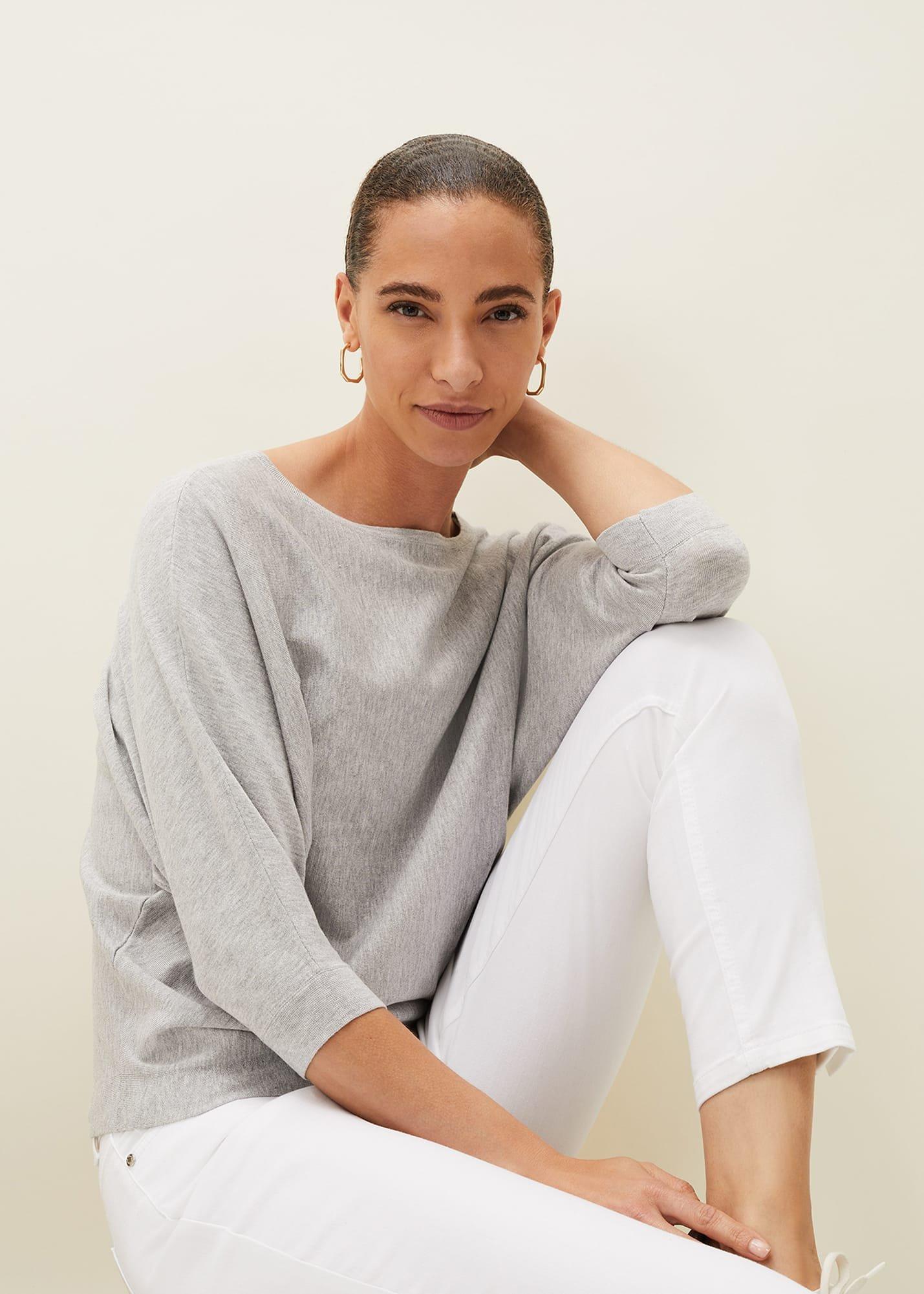 Cristine Batwing Knitted Jumper