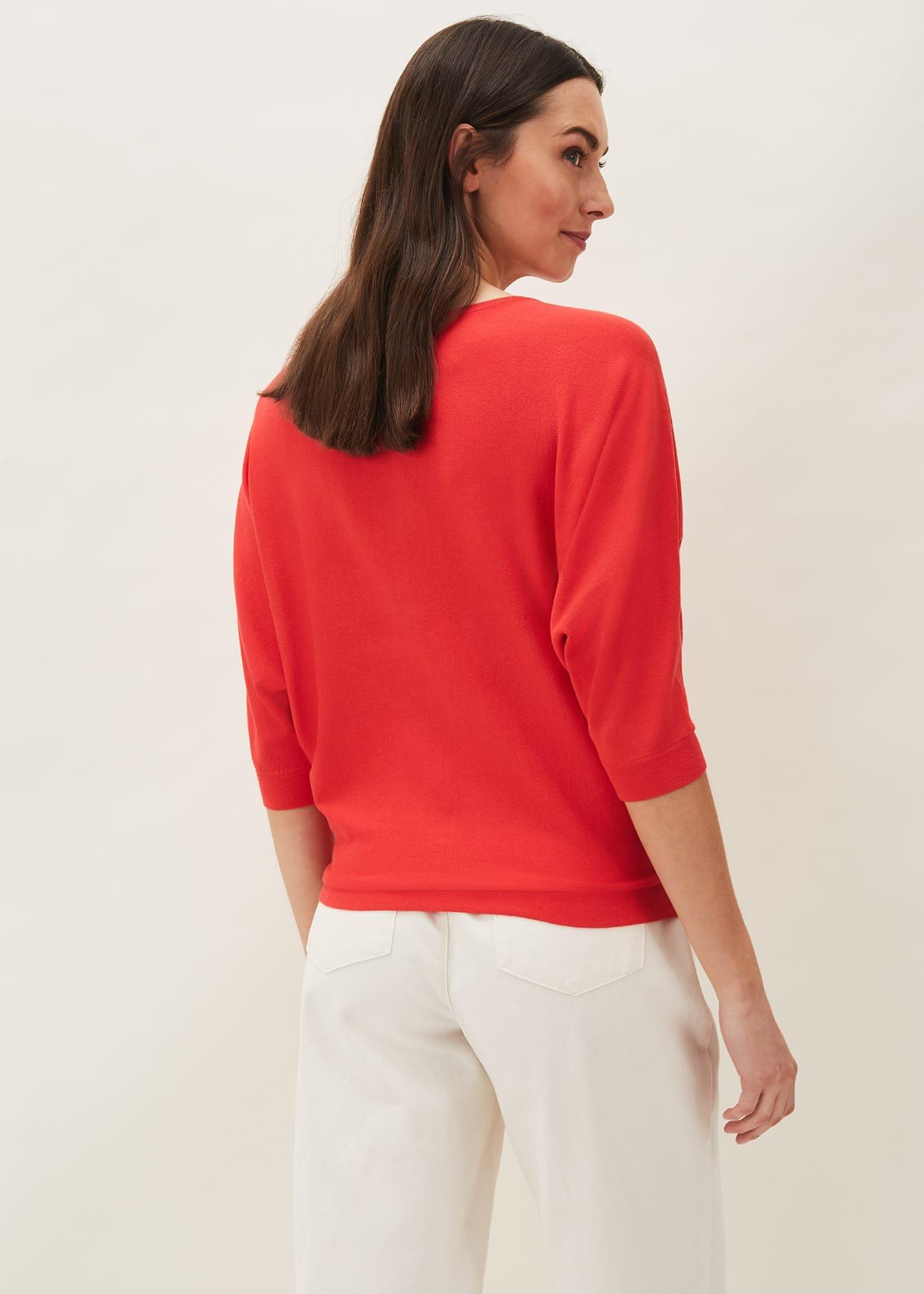 Cristine Batwing Knit Jumper
