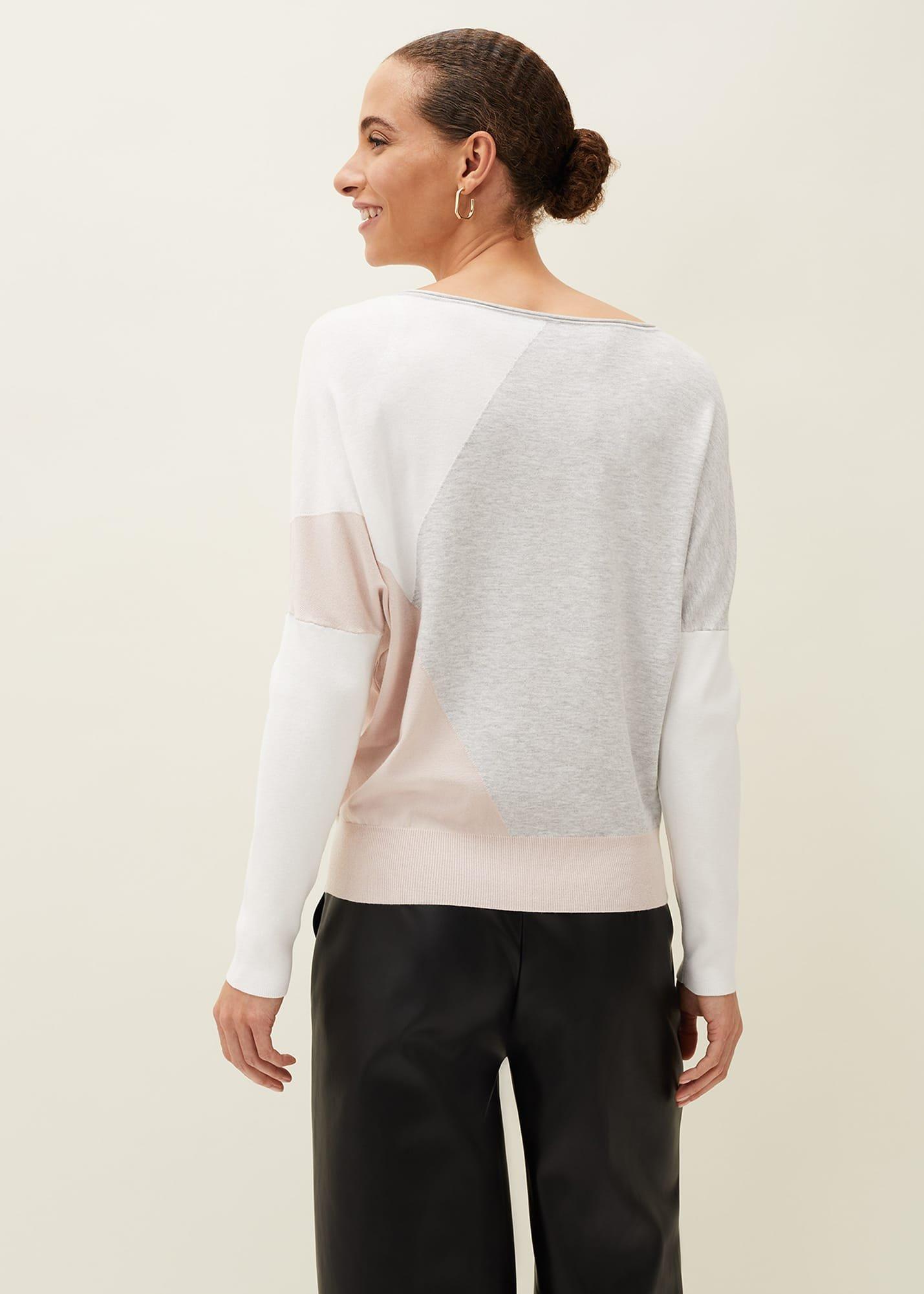 Isabel Colourblock Stud Jumper