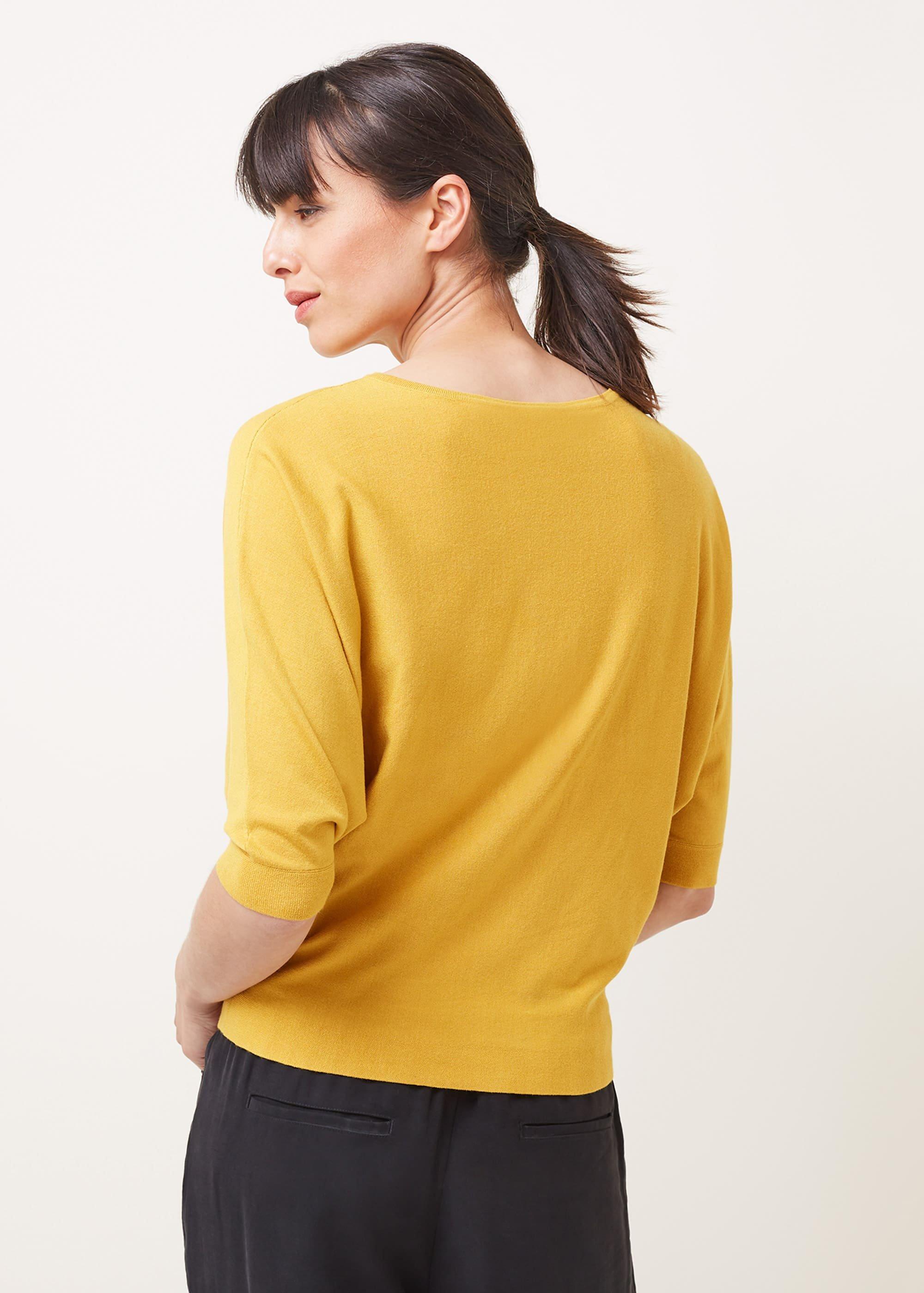 Cristine Batwing Fine Knit Jumper