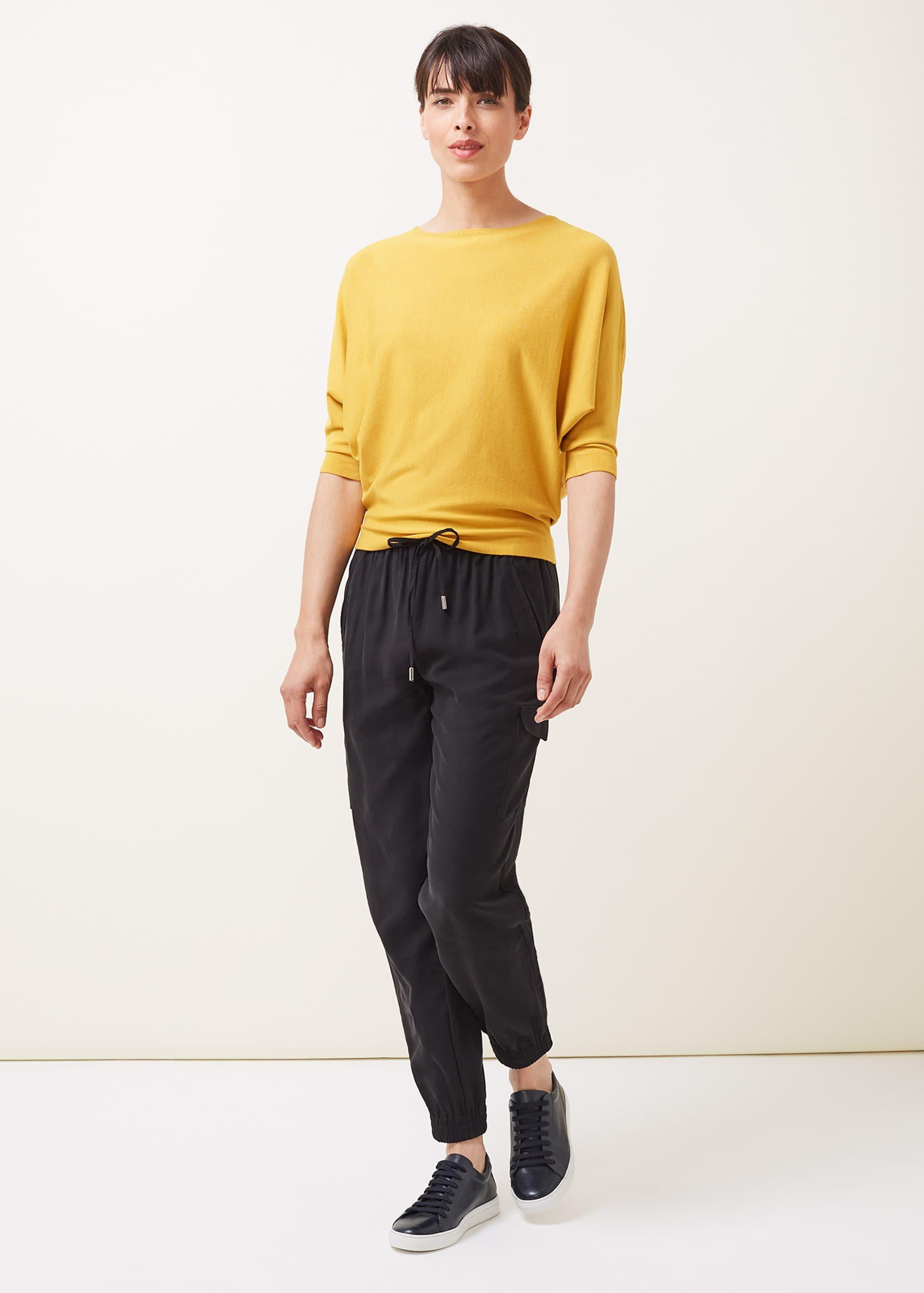 Cristine Batwing Fine Knit Jumper