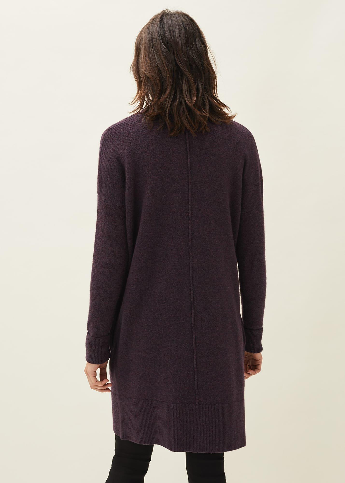Alexa Fluffy Longline Cardigan