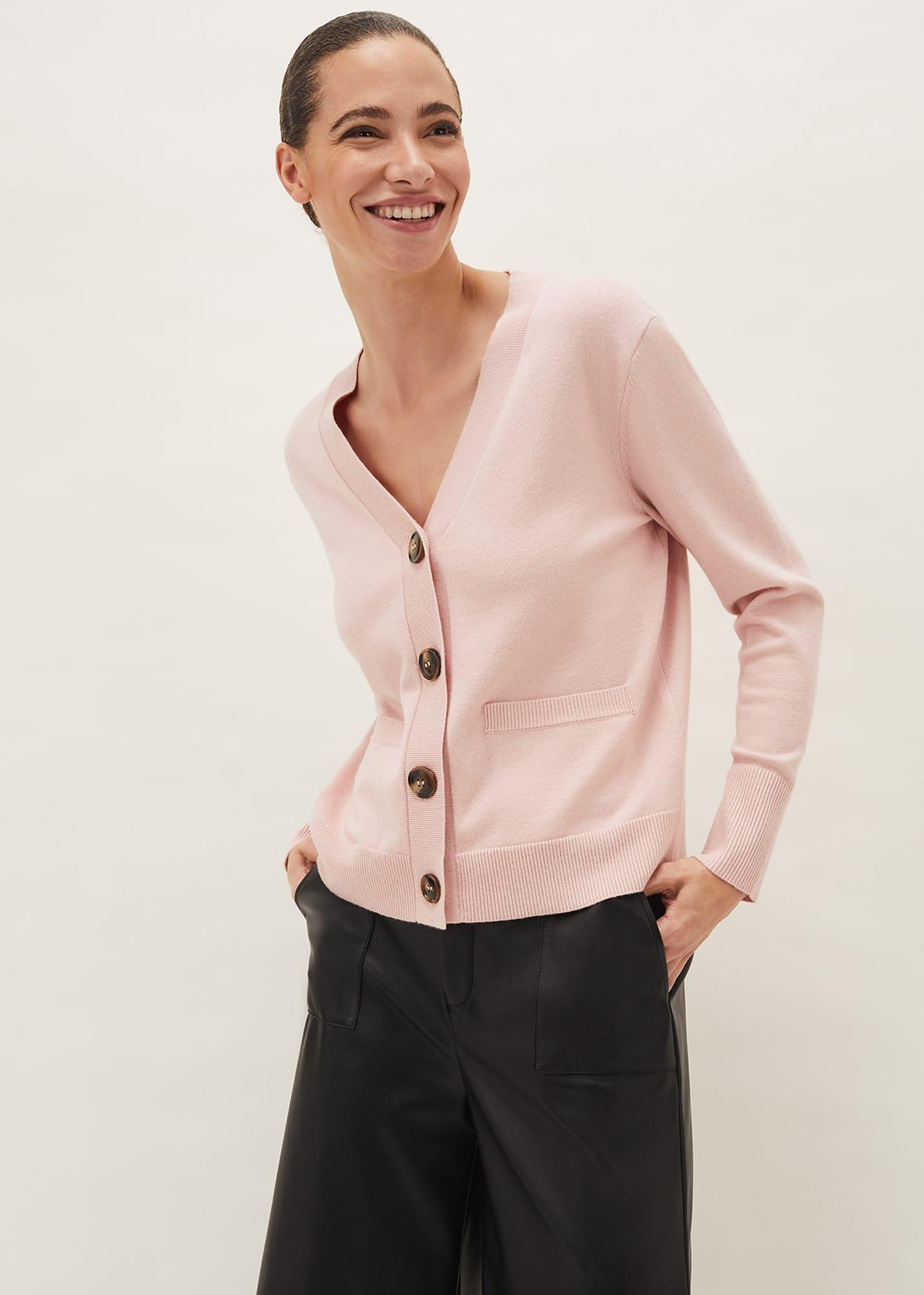 Ima Fine Knit V-Neck Cardigan