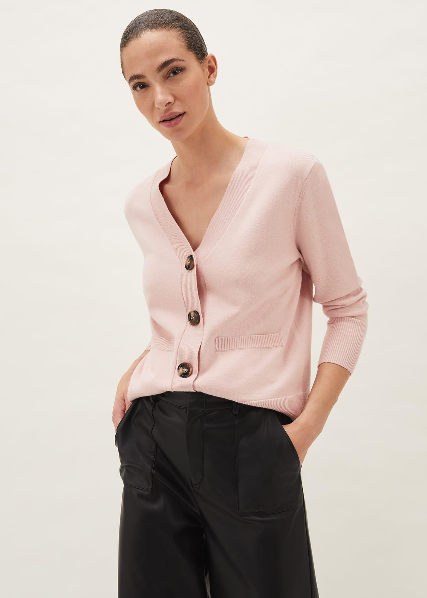 Ima Fine Knit V-Neck Cardigan