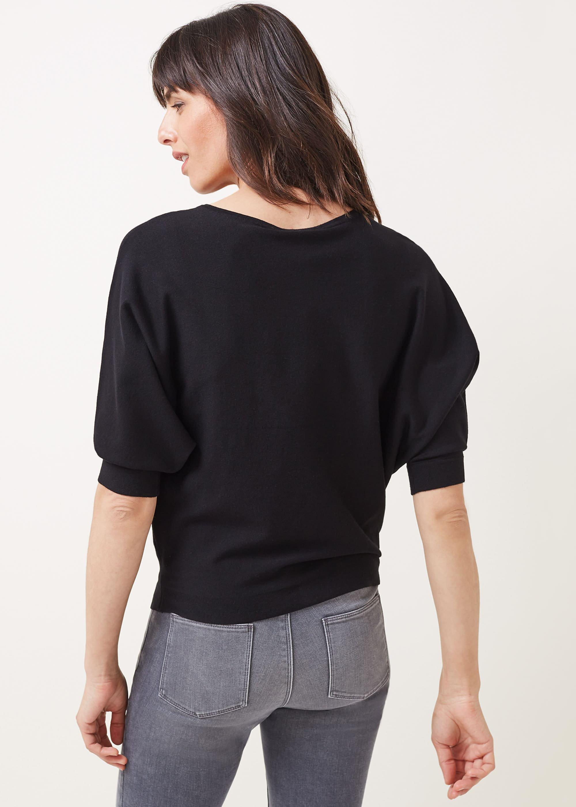 Cristine Batwing Knitted Jumper