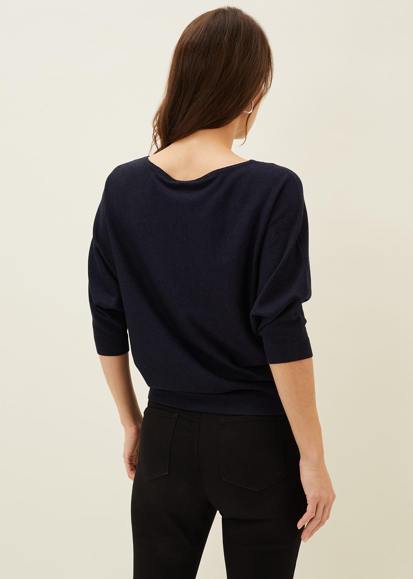 Cristine Batwing Knitted Jumper