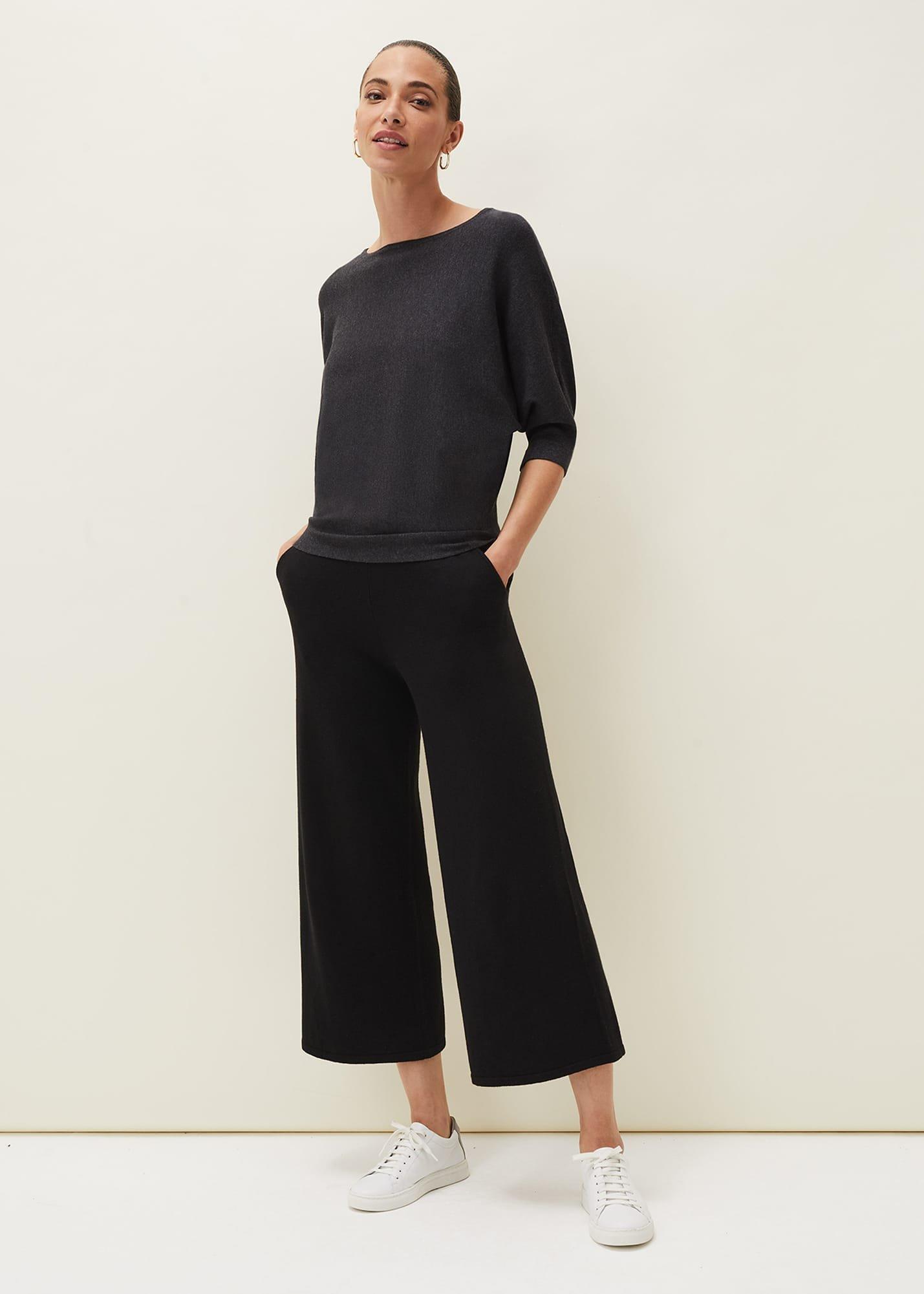 Cristine Batwing Fine Knit Jumper