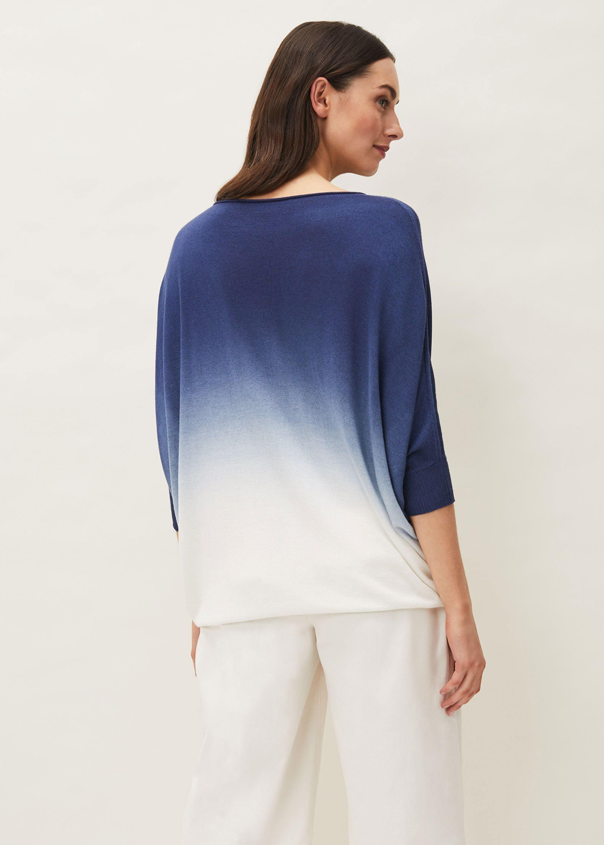 Lindy Dip Dye Fine Knit Jumper