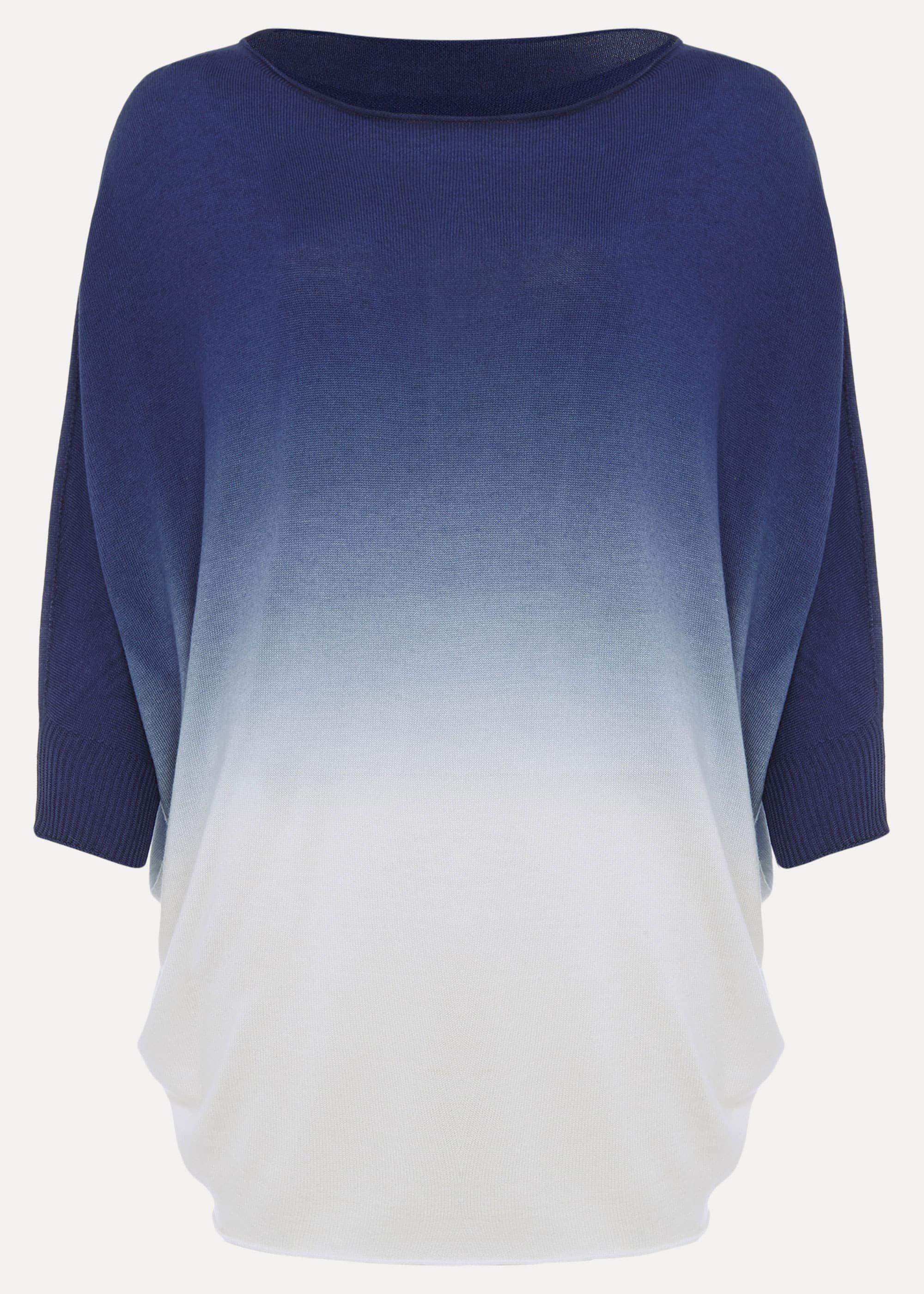 Lindy Dip Dye Fine Knit Jumper