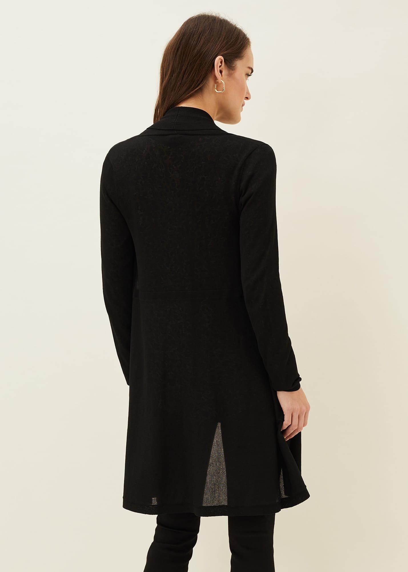 Lili Sheer Longline Cardigan