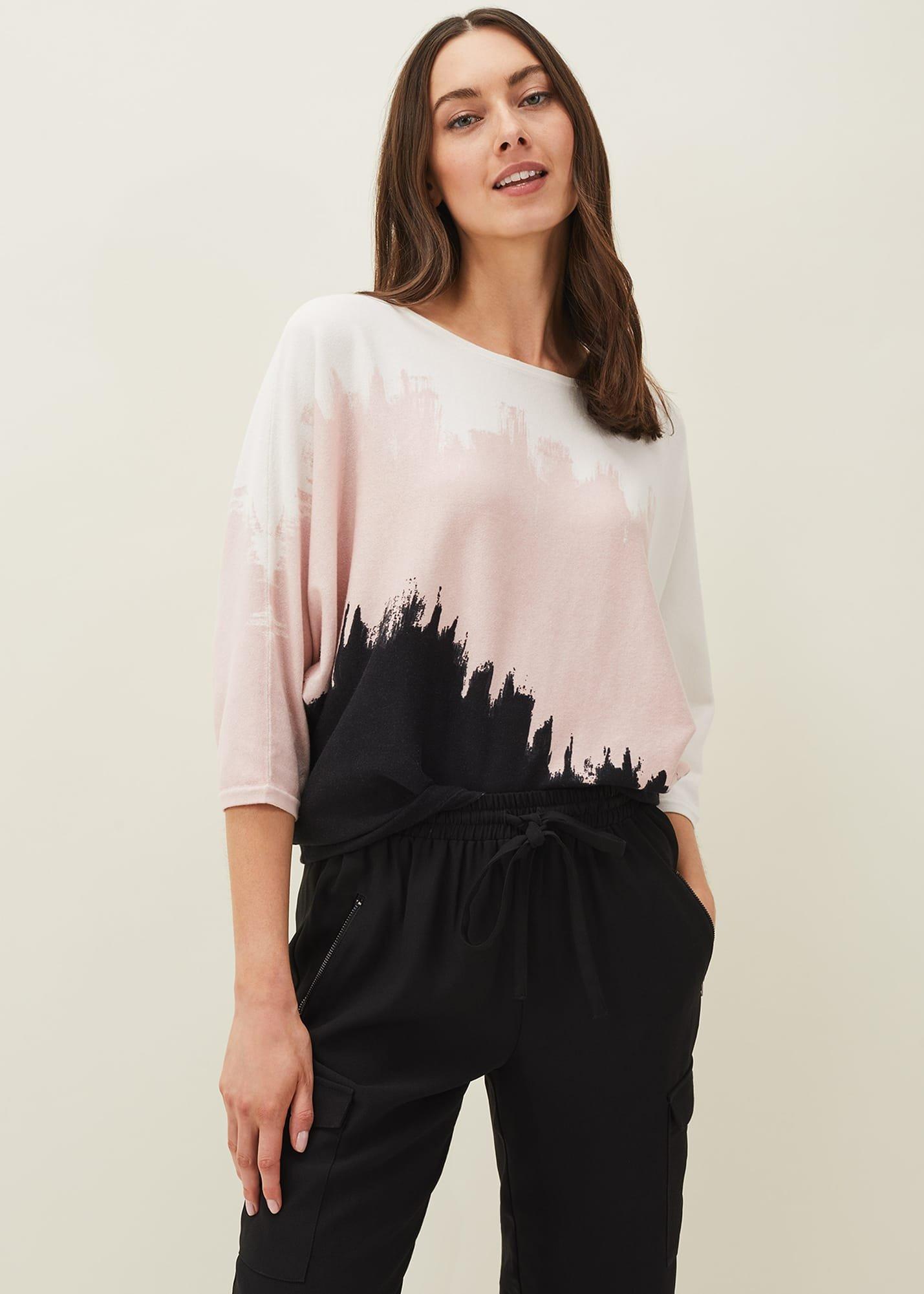 Bertie Brushstroke Fine Knit Jumper