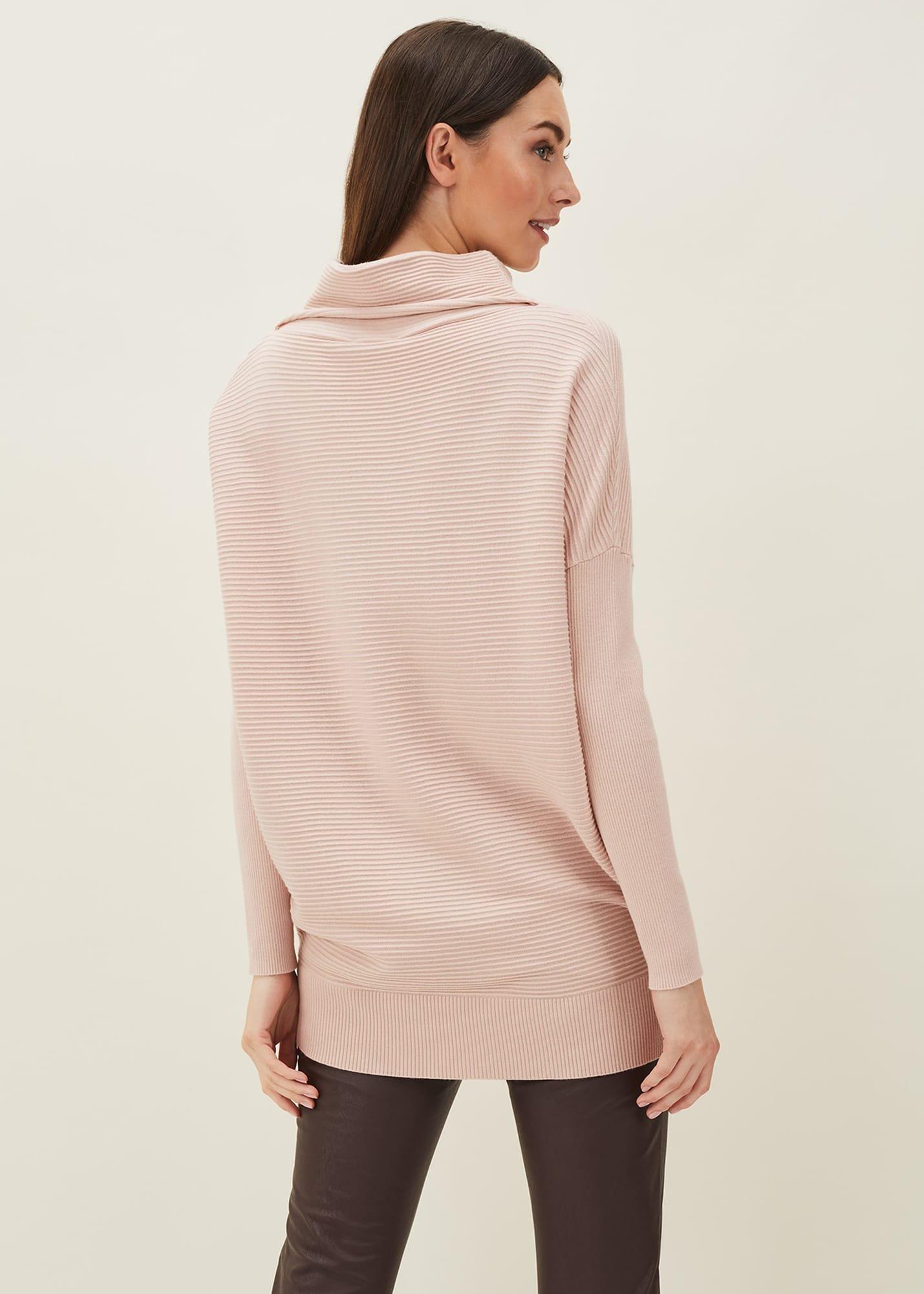 Jocelin Textured Roll Neck Jumper