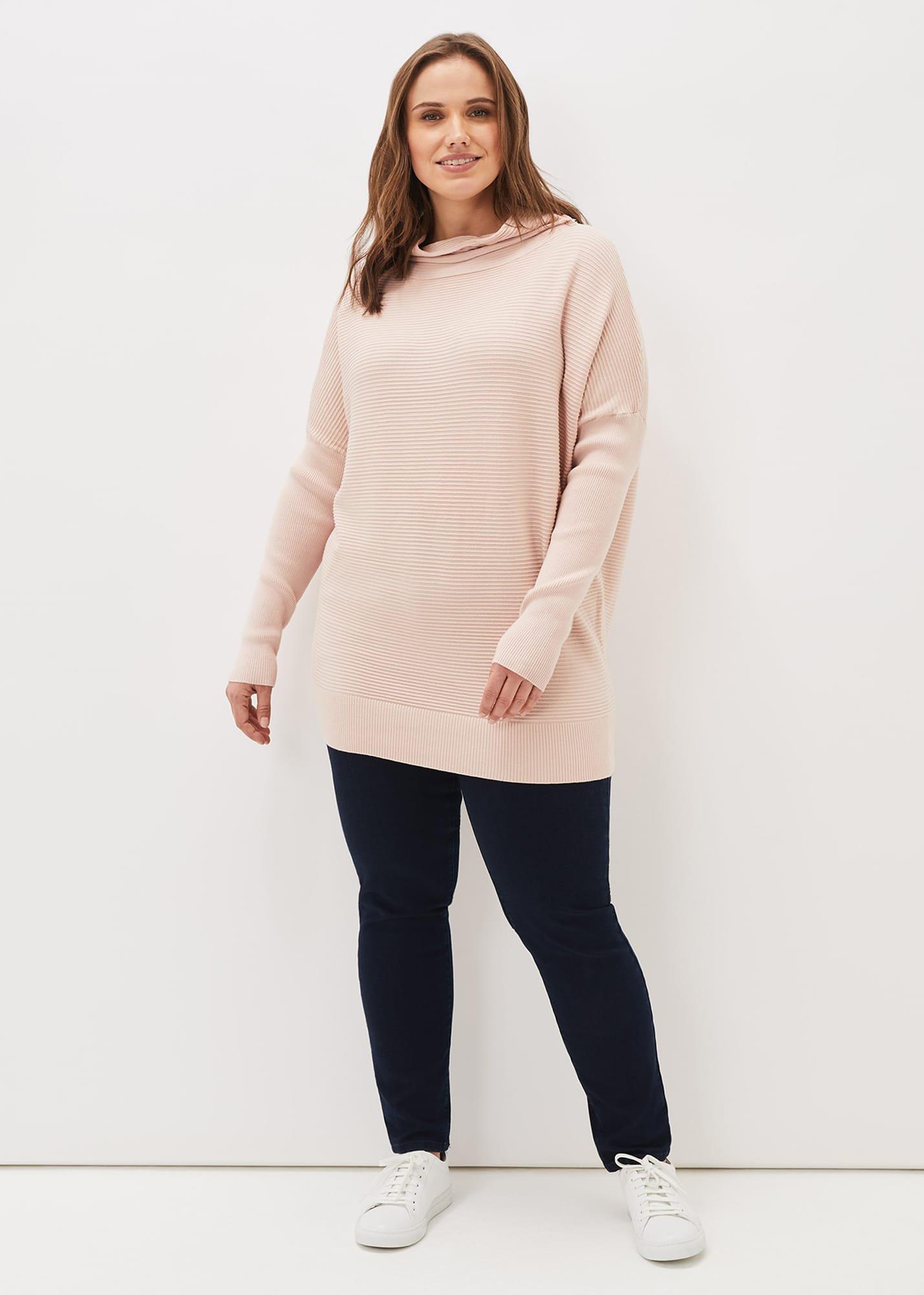 Jocelin Textured Roll Neck Jumper