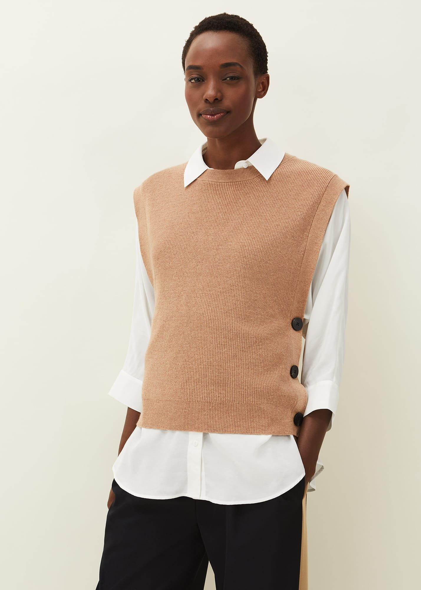 Liv Button Knit Tabard