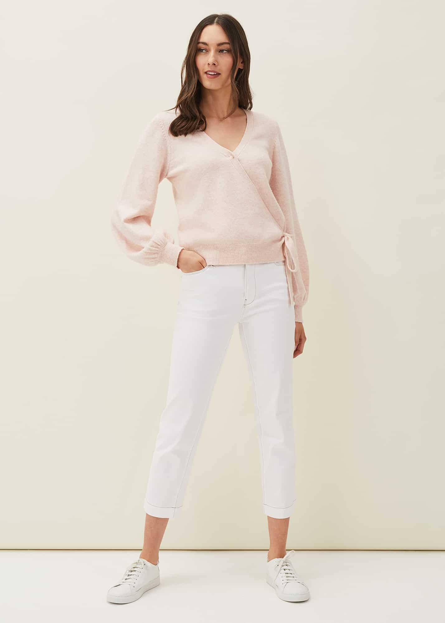 Anne-Marie Wrap Knit Jumper