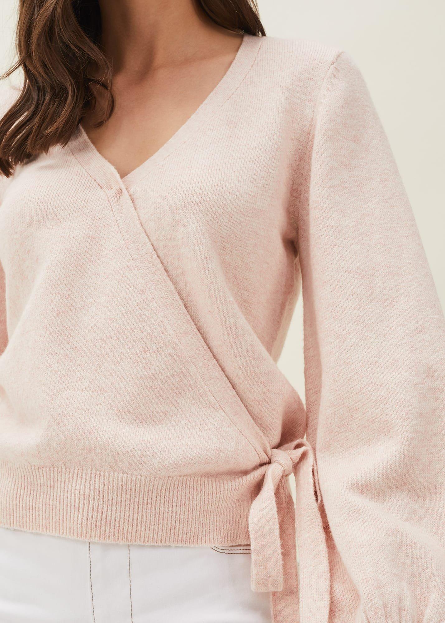 Anne-Marie Wrap Knit Jumper