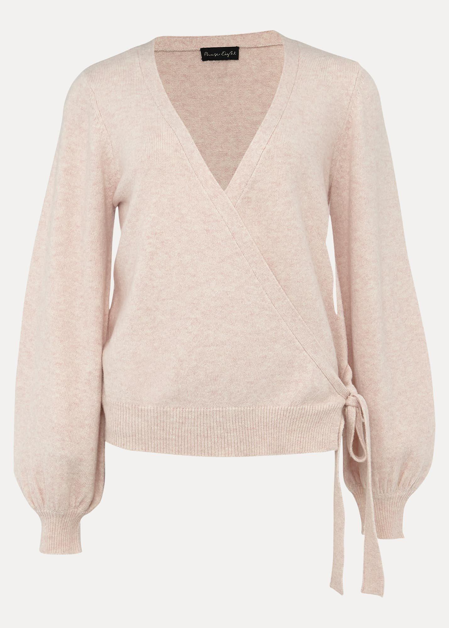 Anne-Marie Wrap Knit Jumper