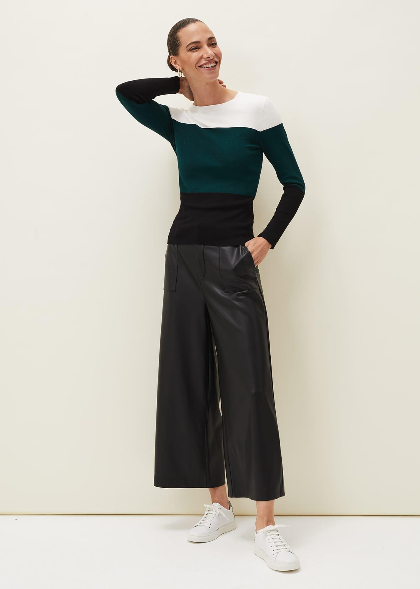 Meilani Colourblock Fine Knit Jumper