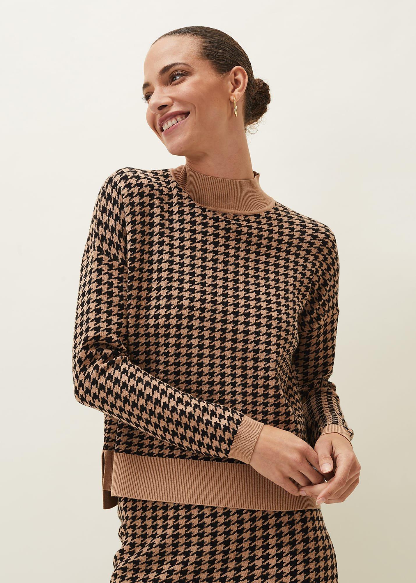Soph Dogtooth Co-Ord Jumper