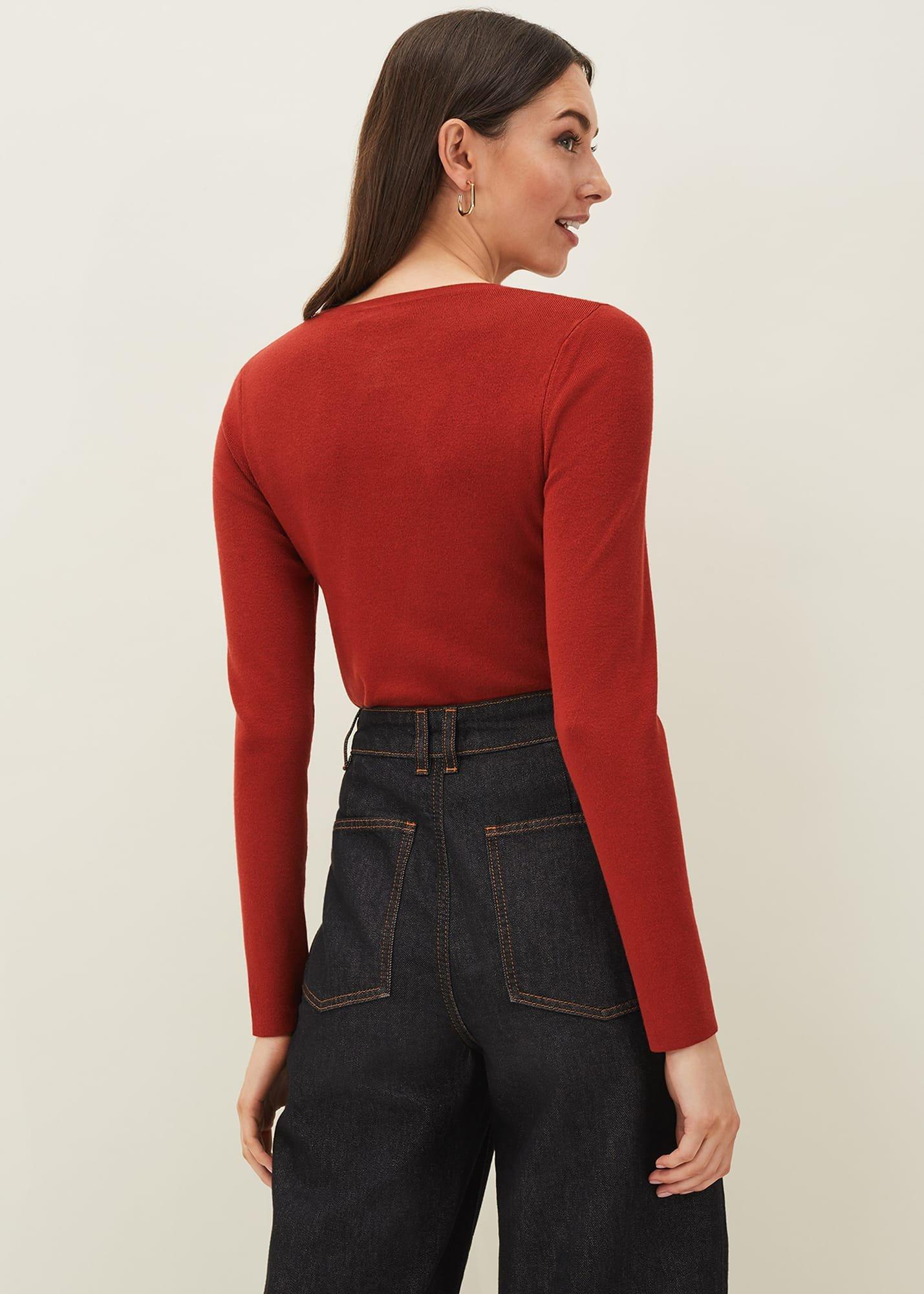Molla Crew Neck Fine Knit Jumper
